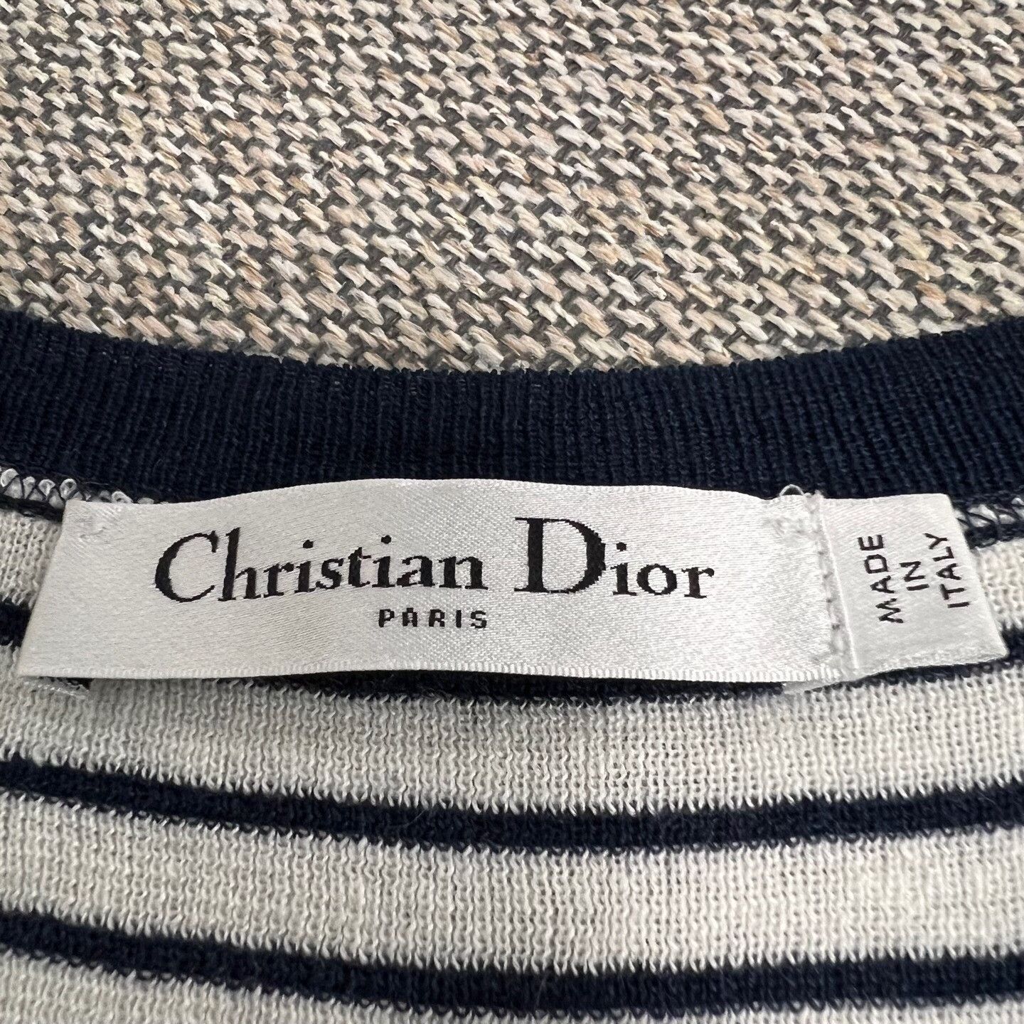 Dior Dior Knit Striped Sweater S Women Size S / US 4 / IT 40 - 6 Thumbnail