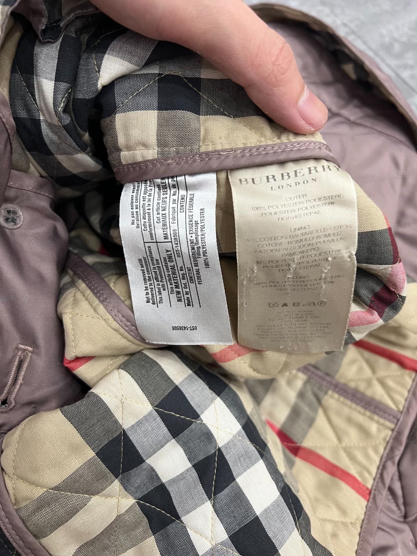 Burberry Burberry Down Down Jacket M Women Size M / US 6-8 / IT 42-44 - 6 Thumbnail