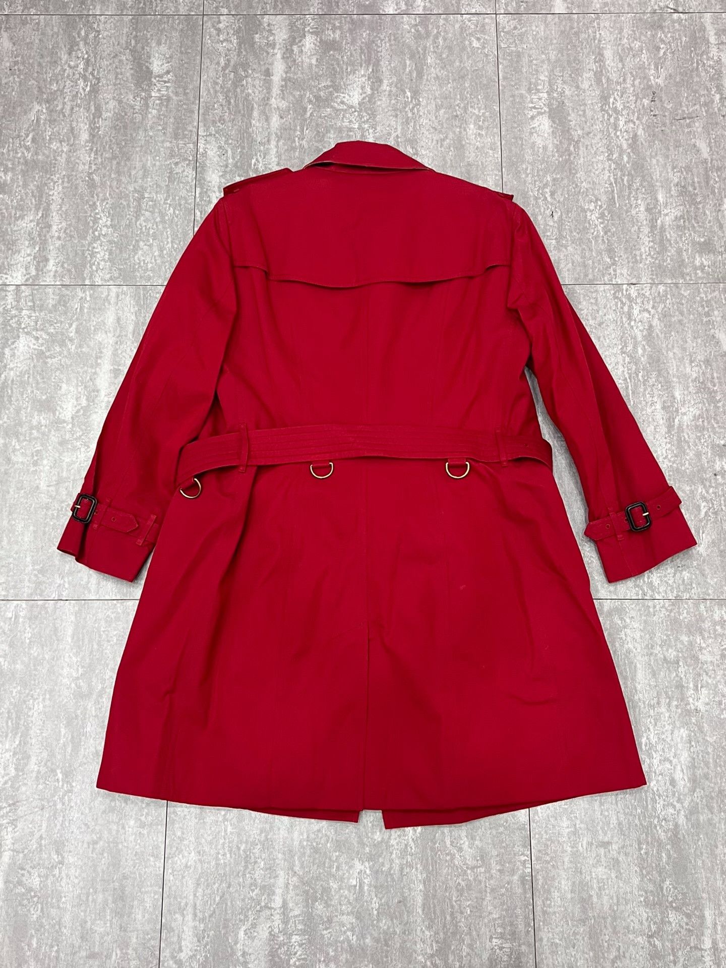 Burberry Burberry Red Coat M Women Size M / US 6-8 / IT 42-44 - 2 Thumbnail