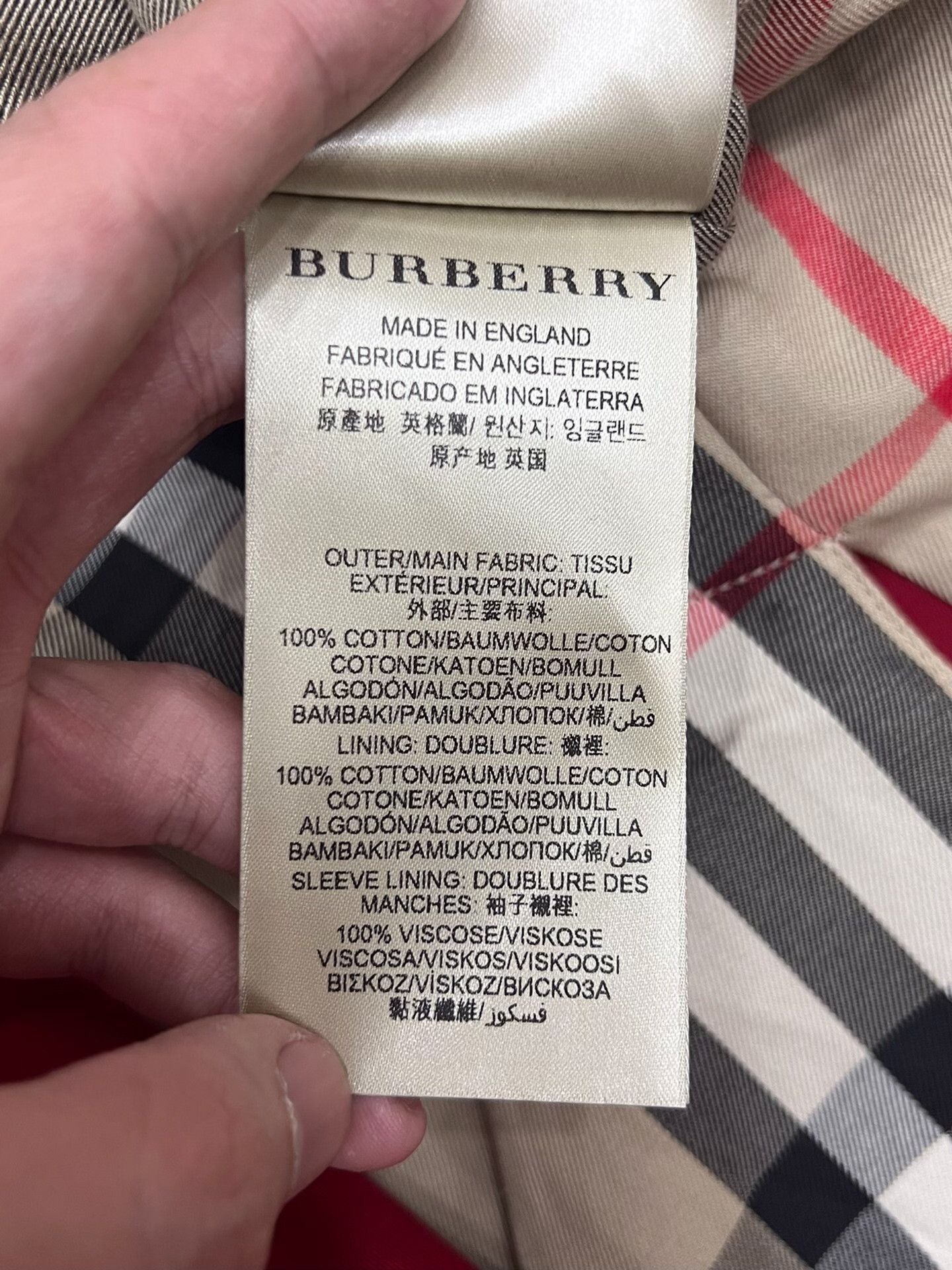 Burberry Burberry Red Coat M Women Size M / US 6-8 / IT 42-44 - 8 Thumbnail