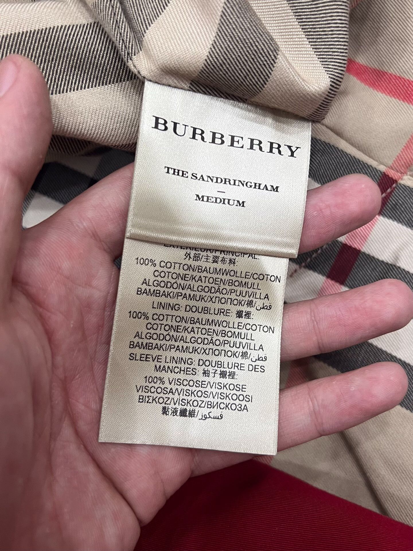Burberry Burberry Red Coat M Women Size M / US 6-8 / IT 42-44 - 7 Thumbnail