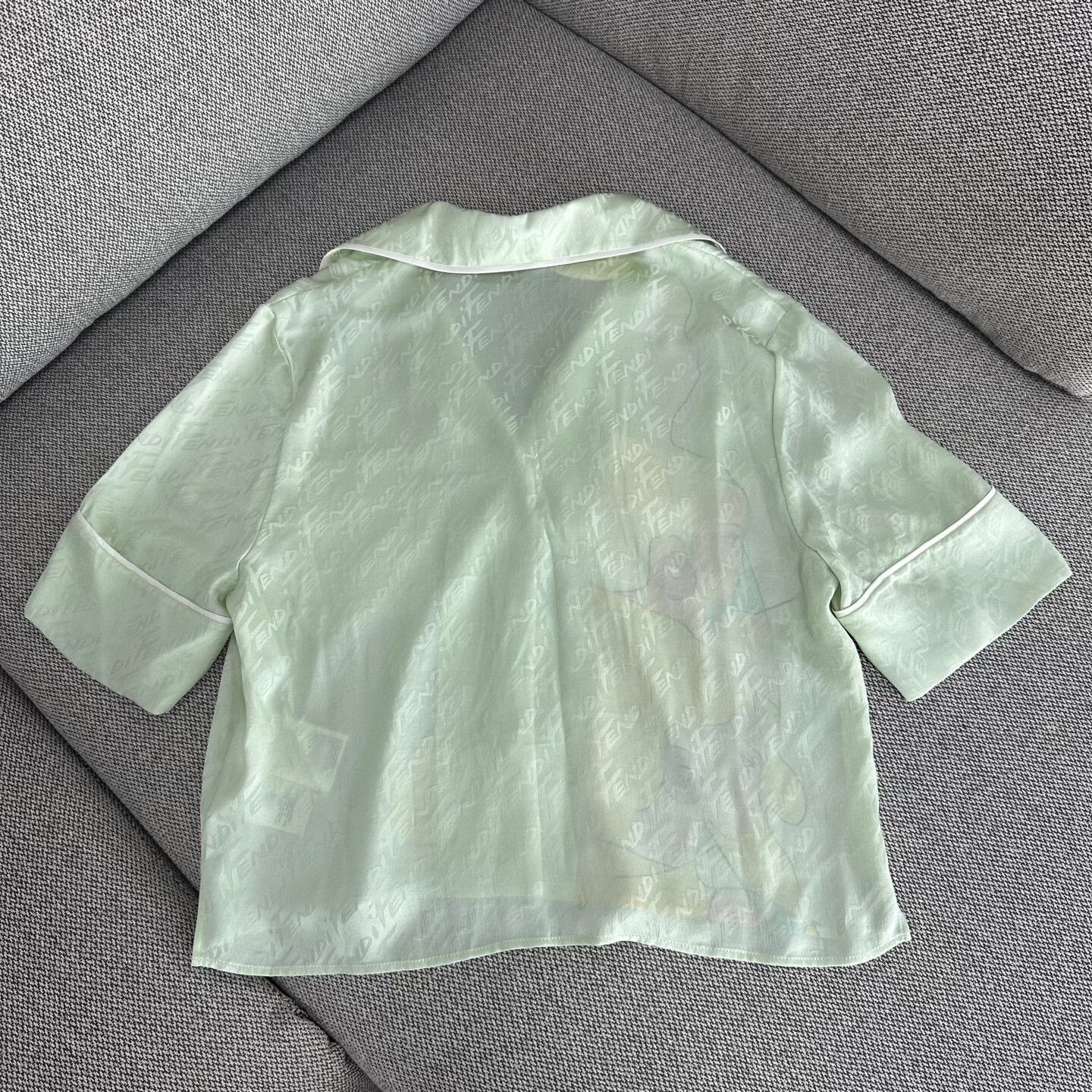 Fendi Fendi Casual Oversized Shirt m Men Size US M / EU 48-50 / 2 - 2 Thumbnail