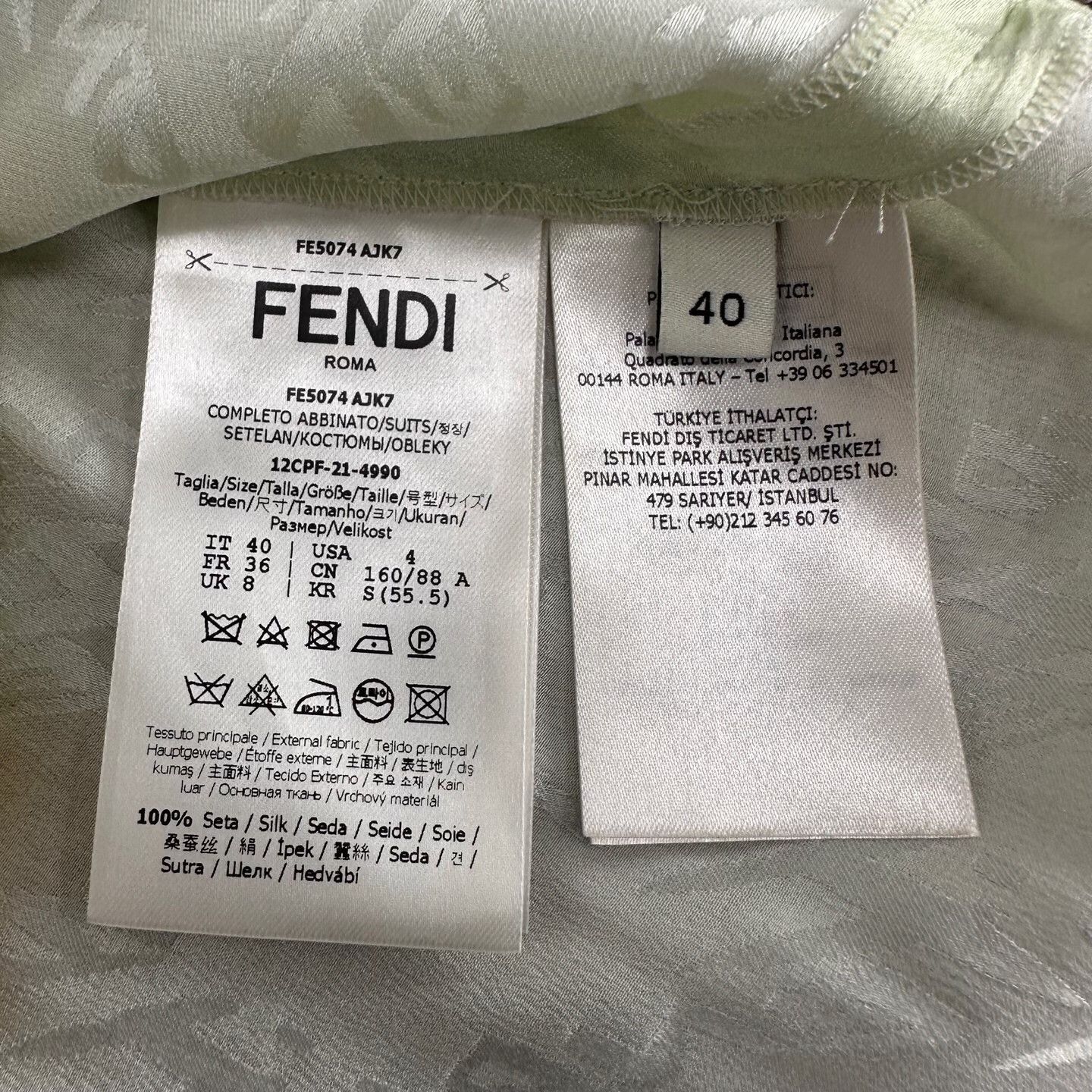 Fendi Fendi Casual Oversized Shirt m Men Size US M / EU 48-50 / 2 - 4 Thumbnail