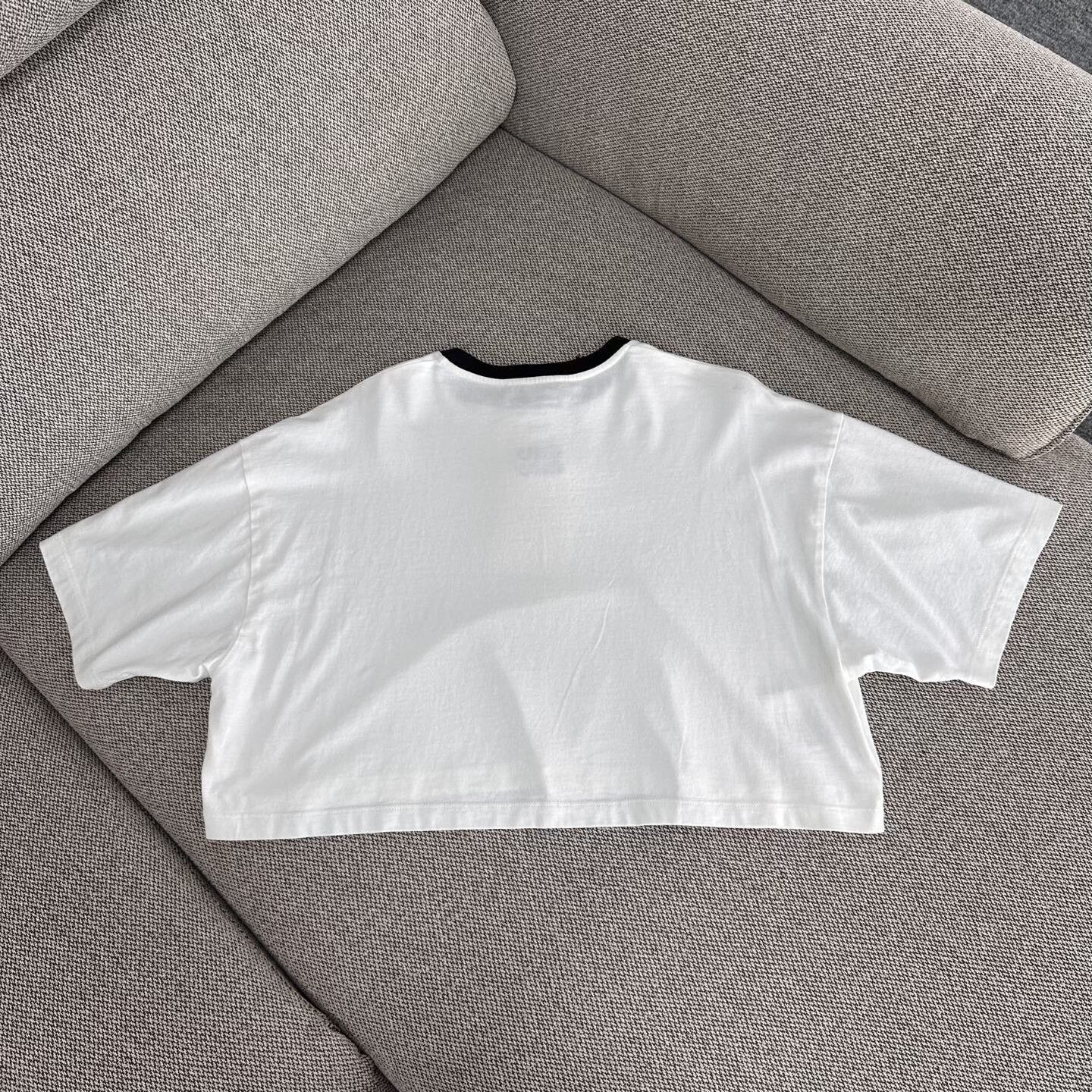 Miu Miu Miu Miu White T-Shirt XS Women Size XS / US 0-2 / IT 36-38 - 2 Thumbnail