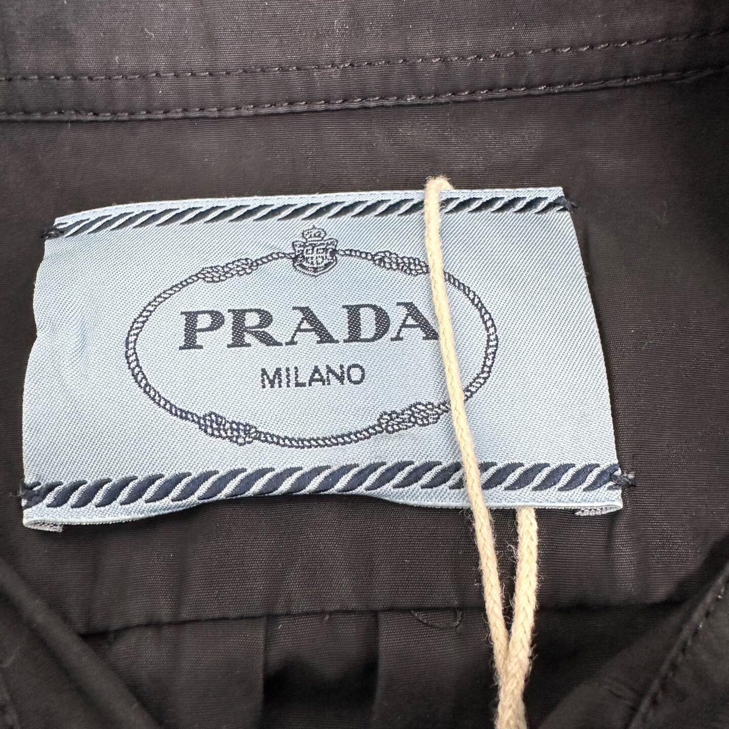 Prada Prada Black T-Shirt S Women Size S / US 4 / IT 40 - 3 Thumbnail