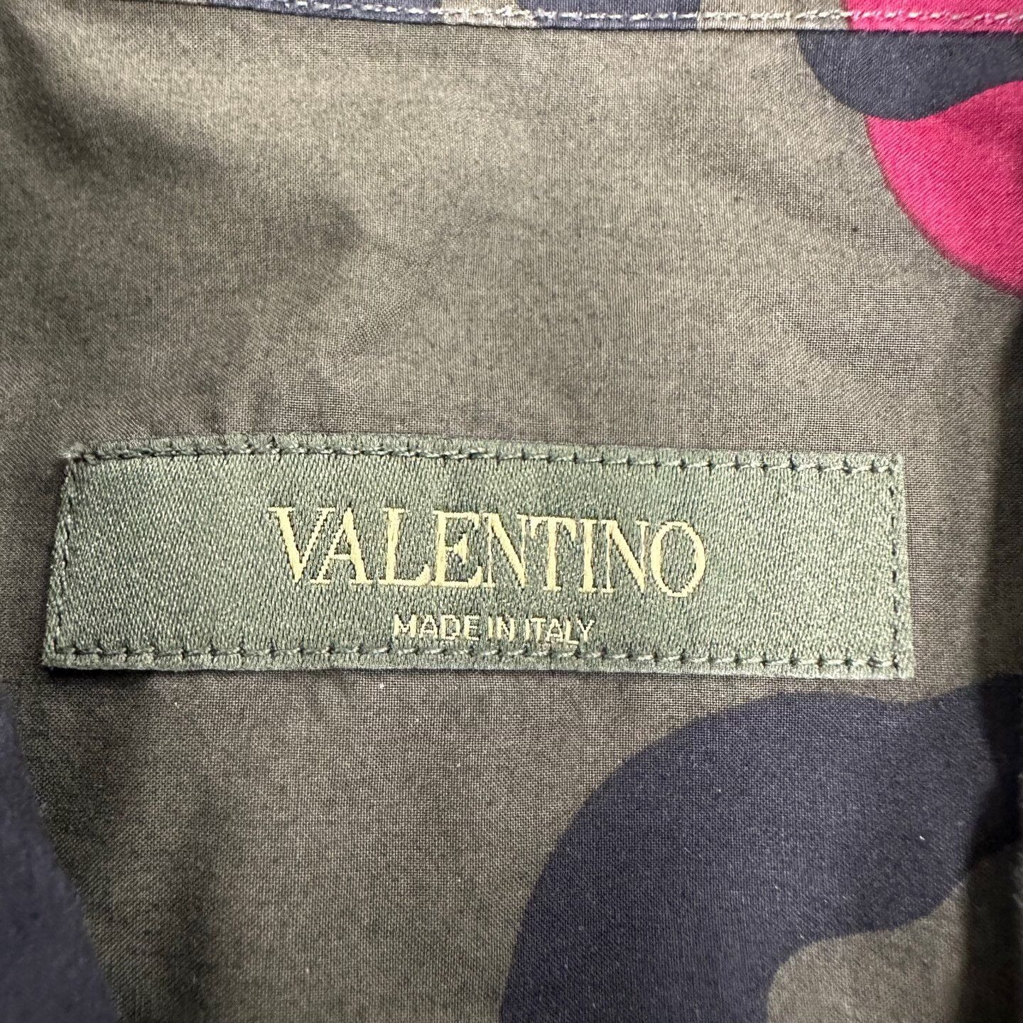 Valentino Valentino Camo Shirt s Men Size US S / EU 44-46 / 1 - 5 Thumbnail