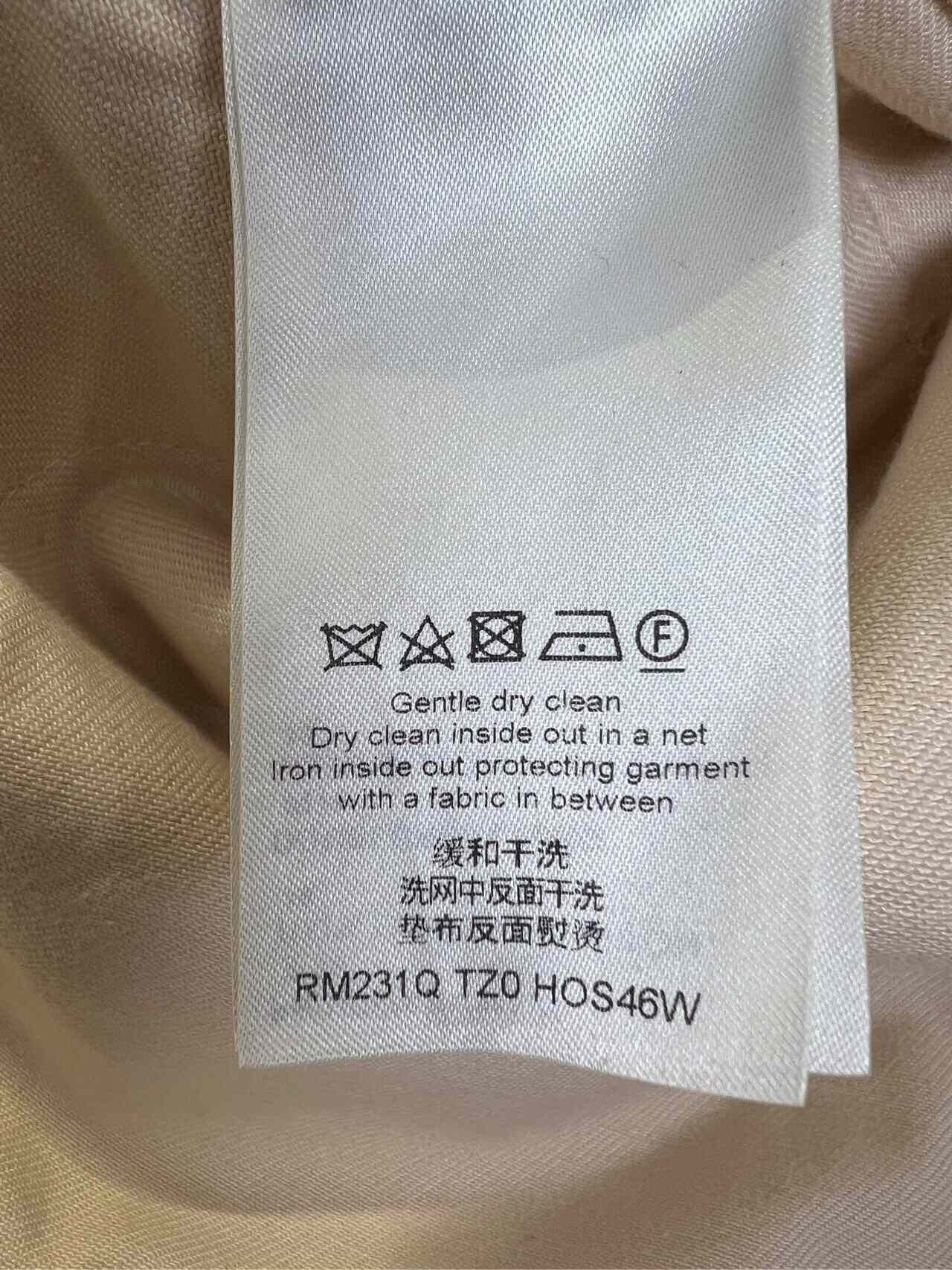 Louis Vuitton Louis Vuitton Beige Shirt m Men Size US M / EU 48-50 / 2 - 6 Thumbnail