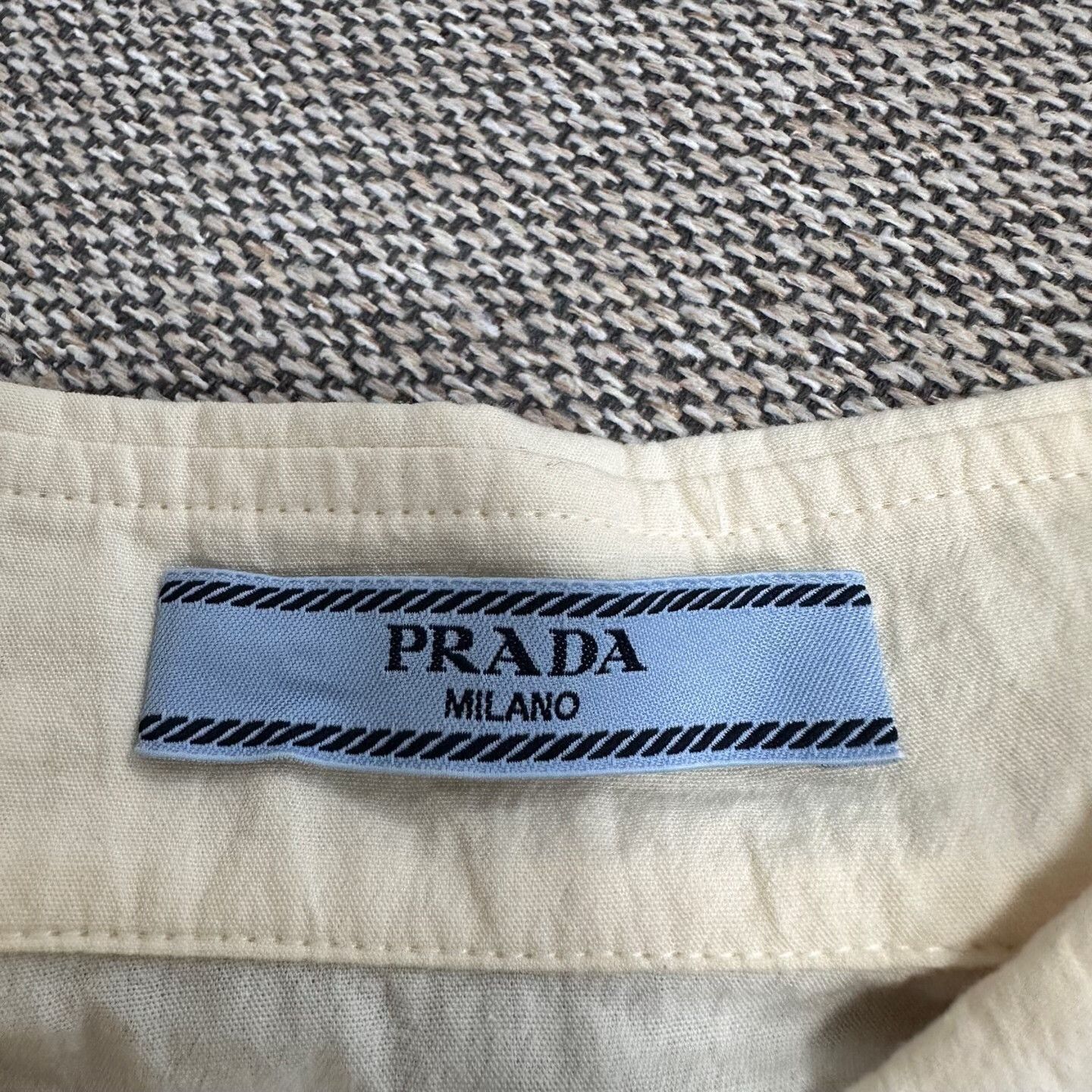 Prada Prada Printed Graphic Multi Button Up S Women Size S / US 4 / IT 40 - 3 Thumbnail