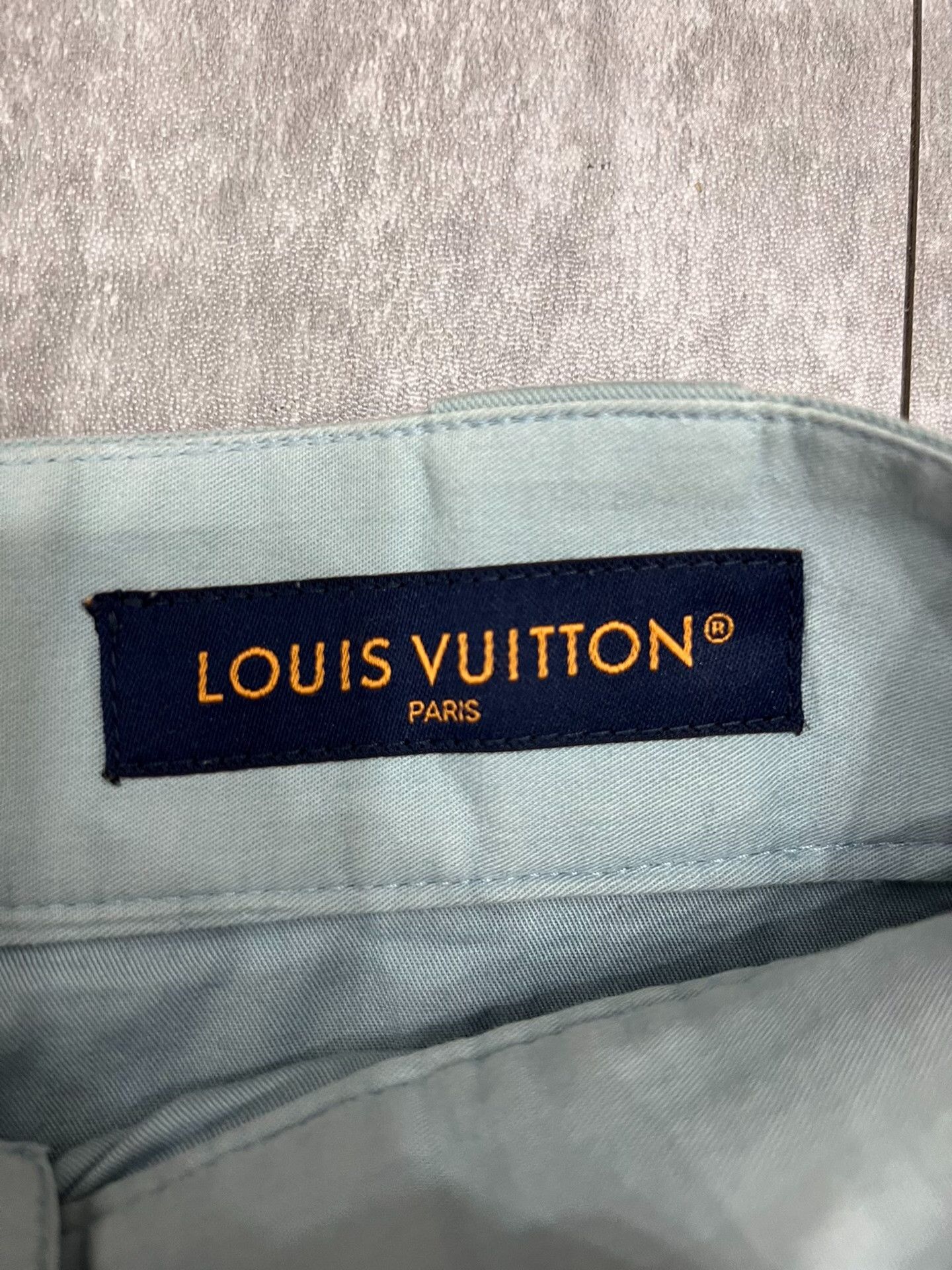 Louis Vuitton Louis Vuitton Collab Blue Casual Pants 32 Men Size US 32 / EU 48 - 4 Thumbnail