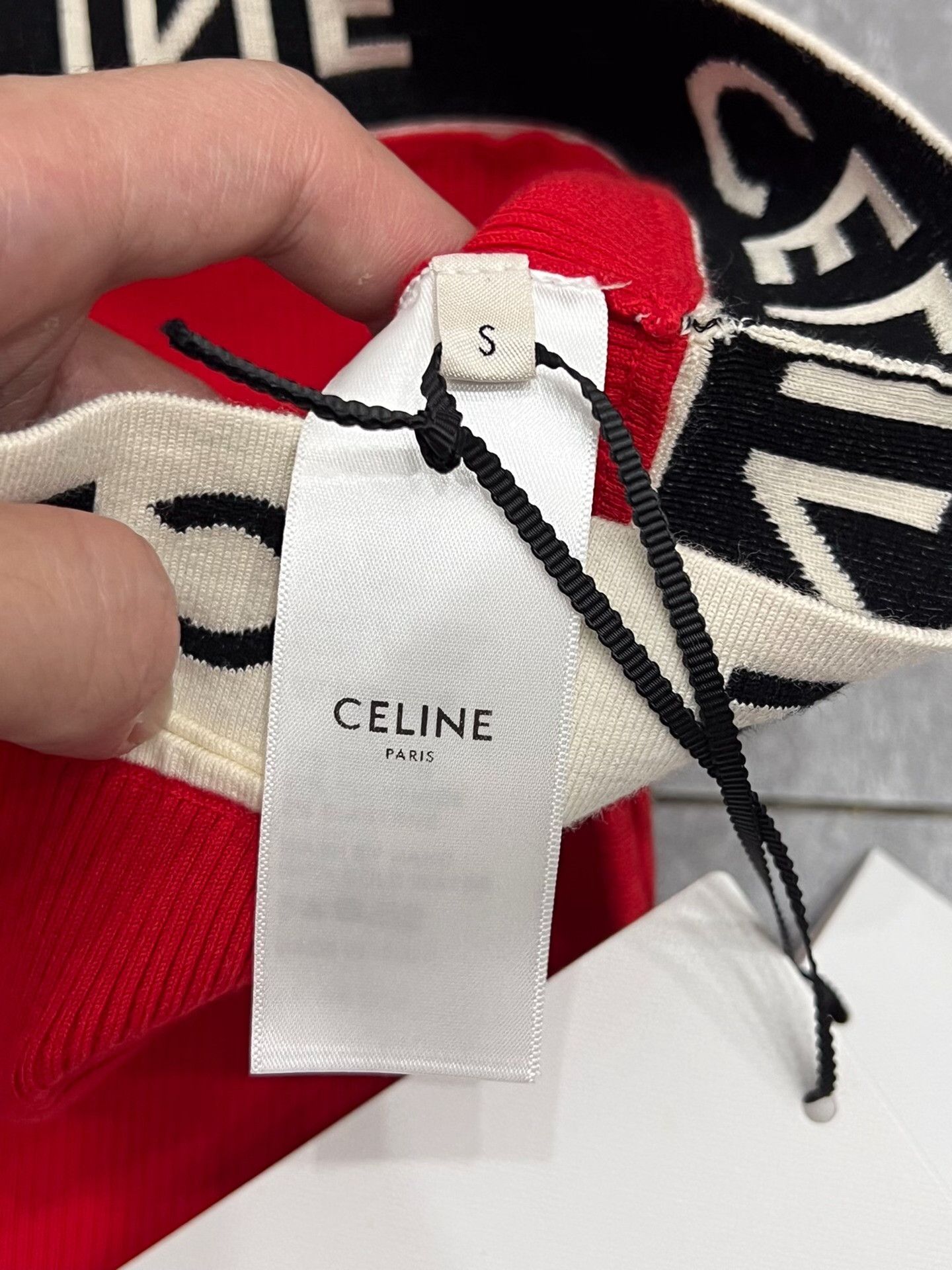 Celine Celine Retro Red Tank Top S Women Size S / US 4 / IT 40 - 5 Thumbnail