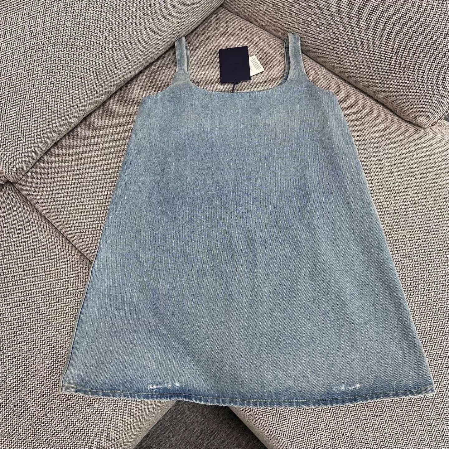 Prada Prada Denim Blue Jeans 40 Women Size 40" / US 18 - 2 Thumbnail