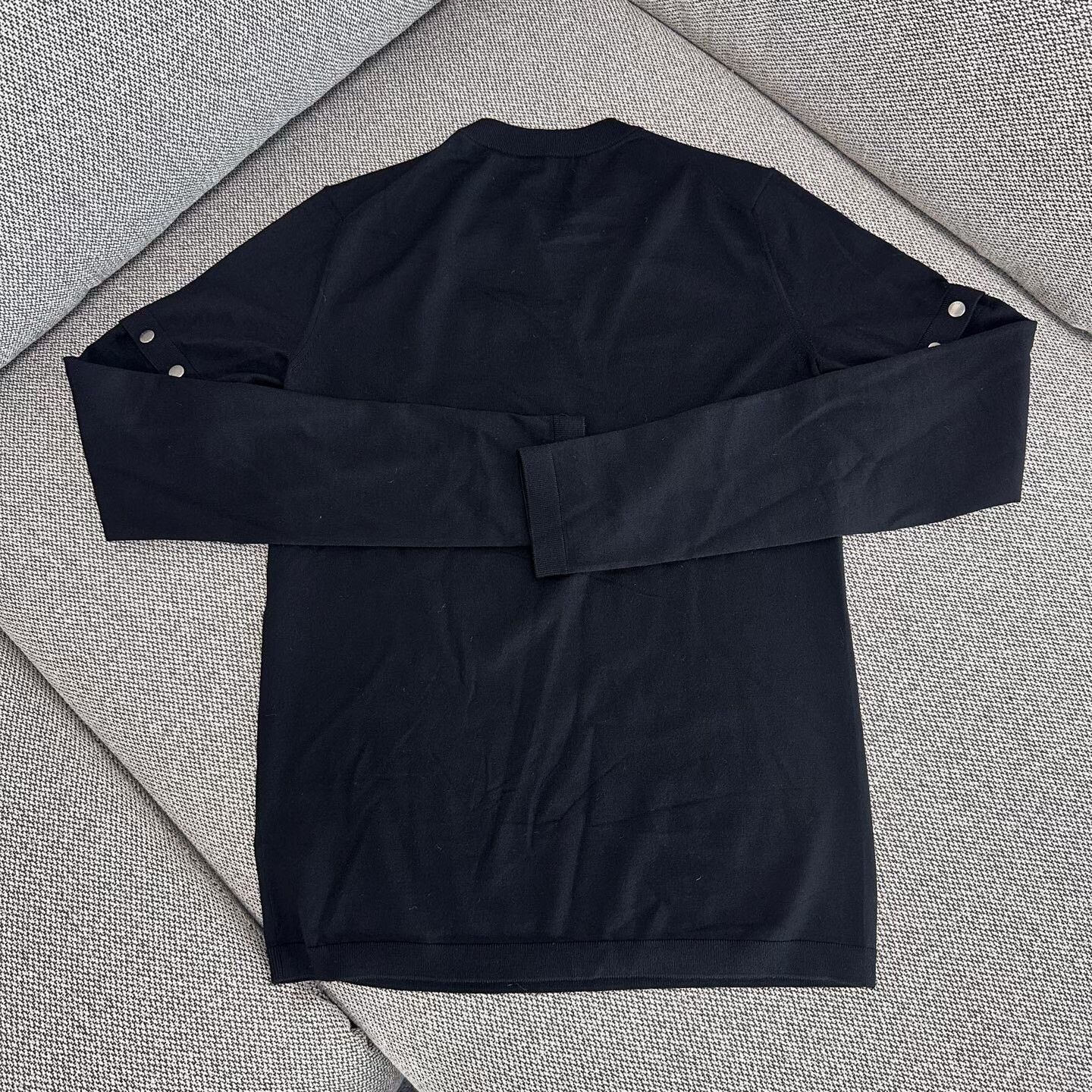 Louis Vuitton Louis Vuitton Knit Wool Black Sweater s Men Size US S / EU 44-46 / 1 - 2 Thumbnail