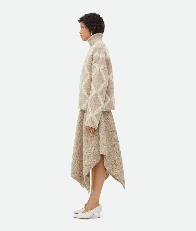 Bottega Veneta wool argyle intarsia jumper Size XS / US 0-2 / IT 36-38 - 2 Thumbnail