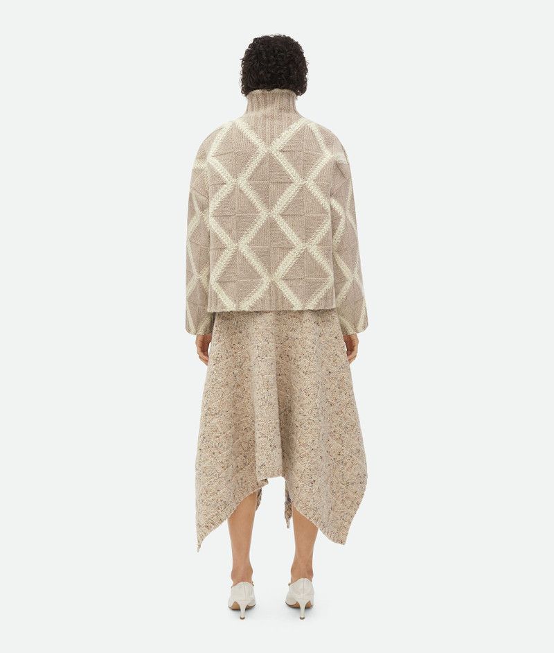 Bottega Veneta wool argyle intarsia jumper Size M / US 6-8 / IT 42-44 - 3 Thumbnail