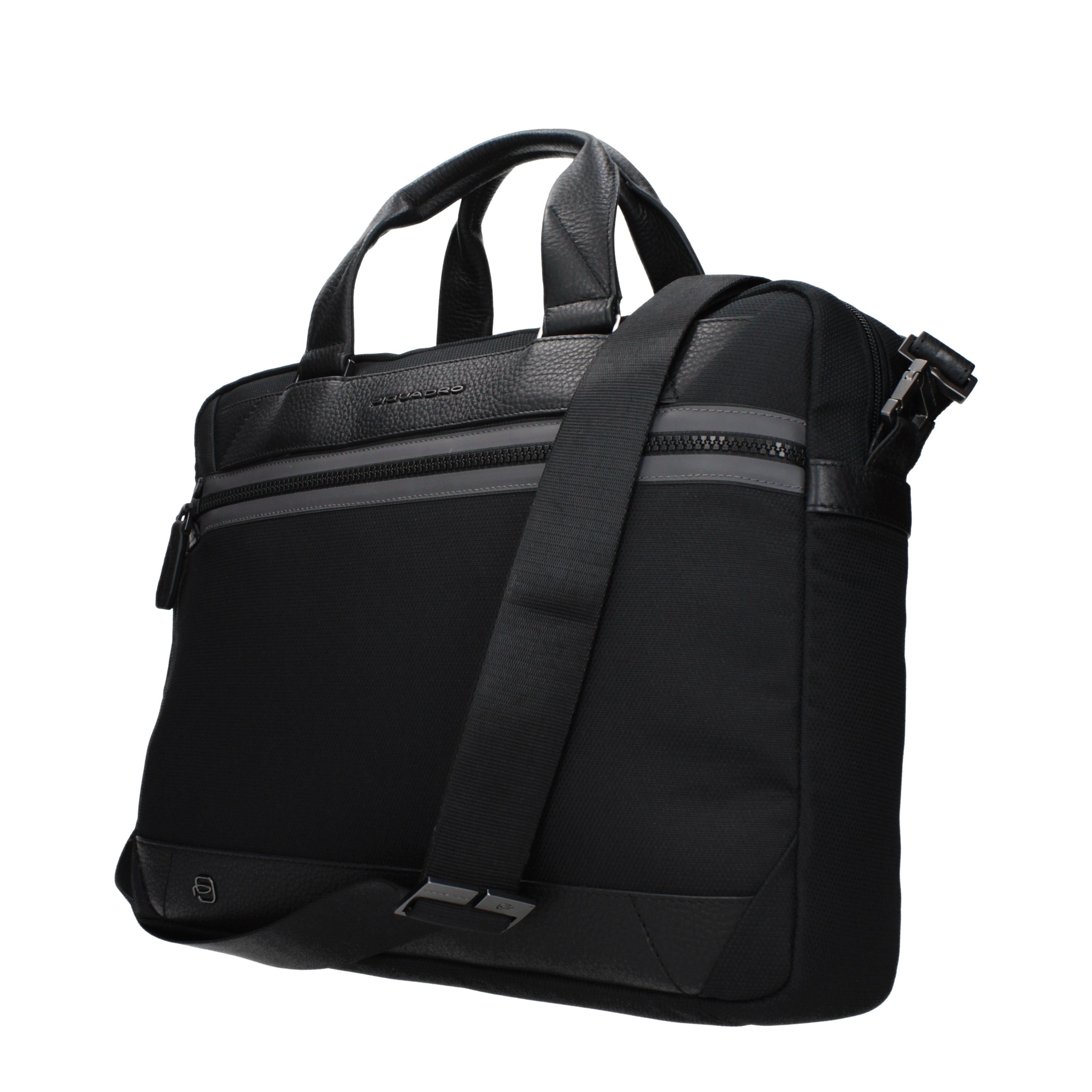 Piquadro Piquadro Work Bags Men Recycled Nylon Black Size ONE SIZE - 2 Thumbnail