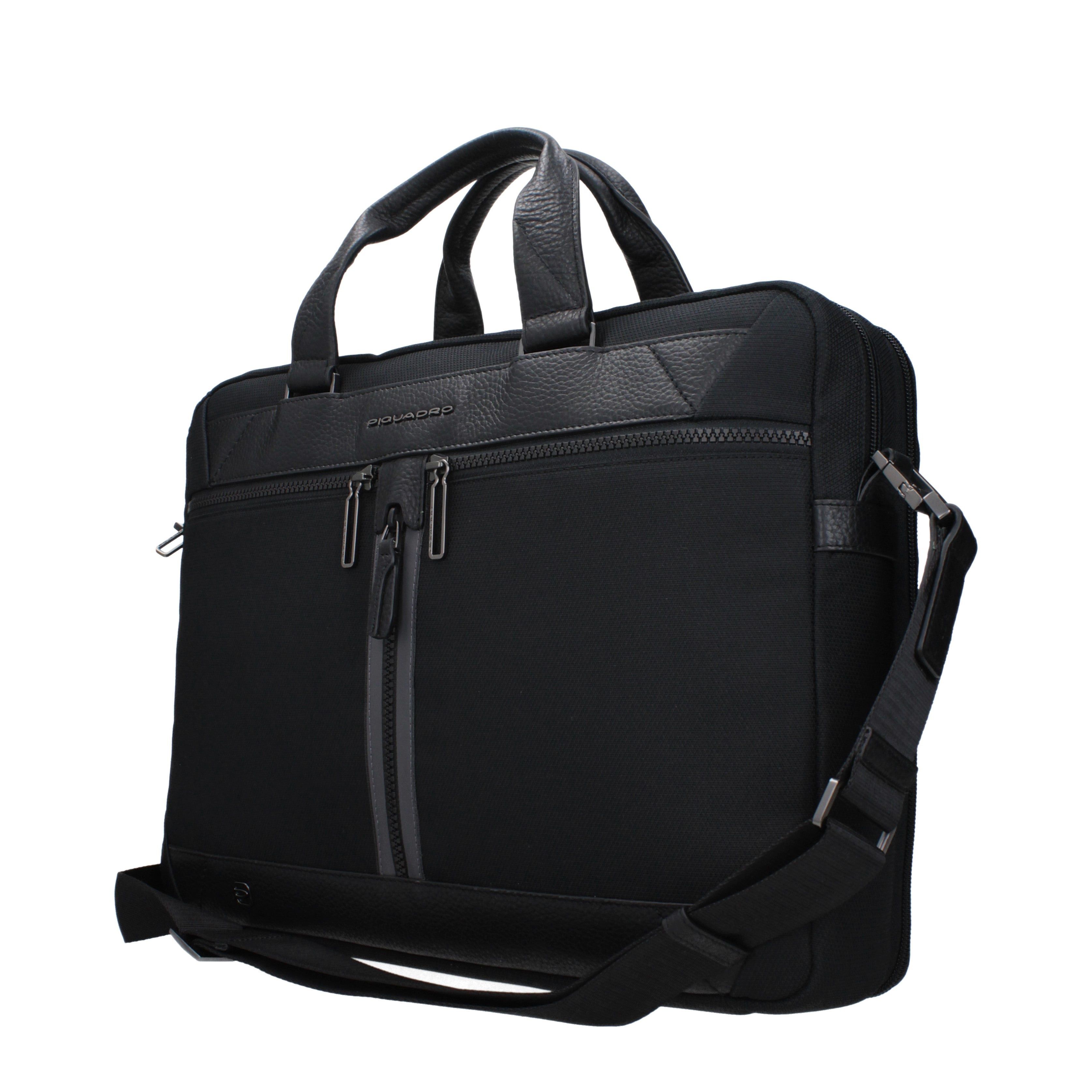 Piquadro Piquadro Work Bags Men Recycled Nylon Black Size ONE SIZE - 2 Thumbnail