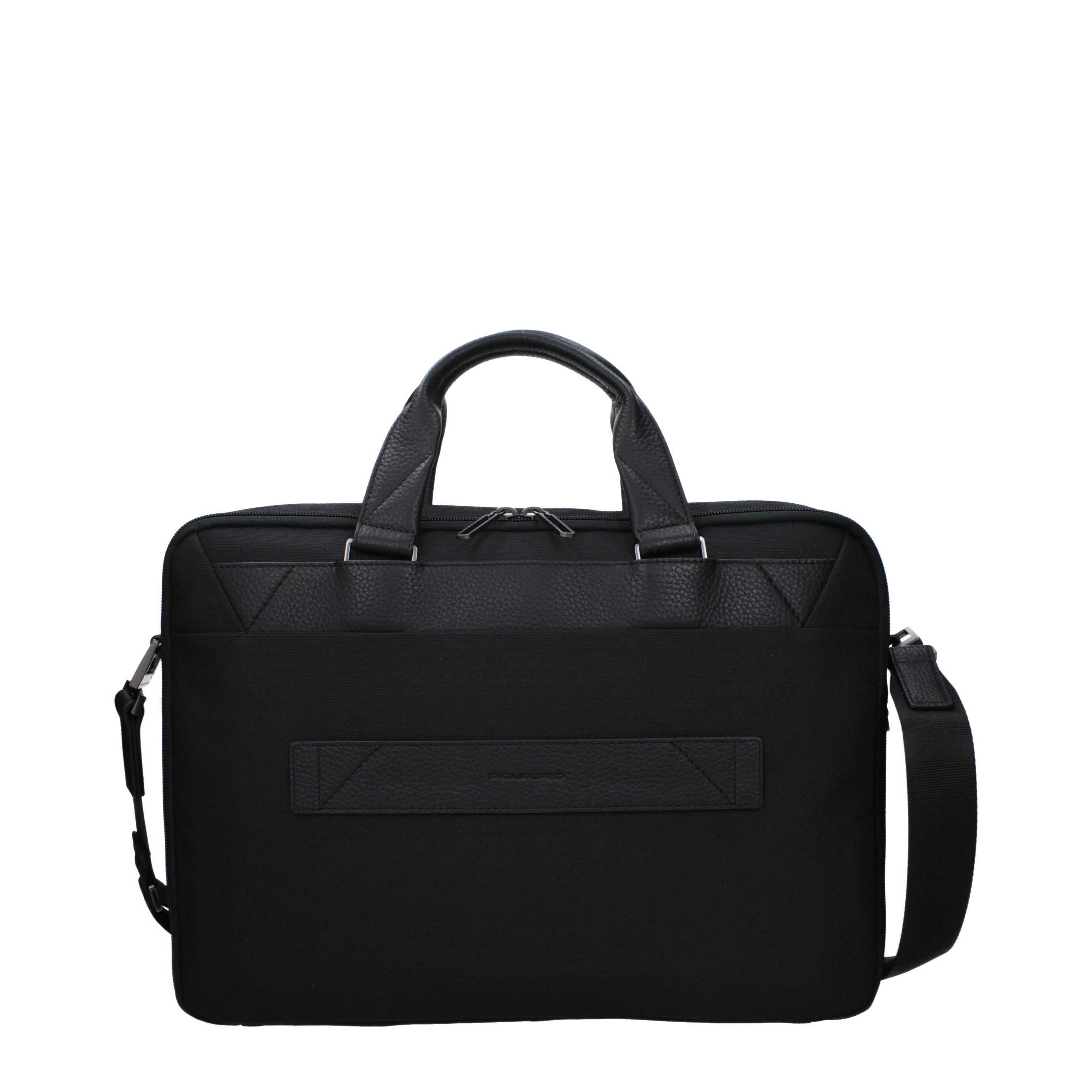 Piquadro Piquadro Work Bags Men Recycled Nylon Black Size ONE SIZE - 3 Thumbnail
