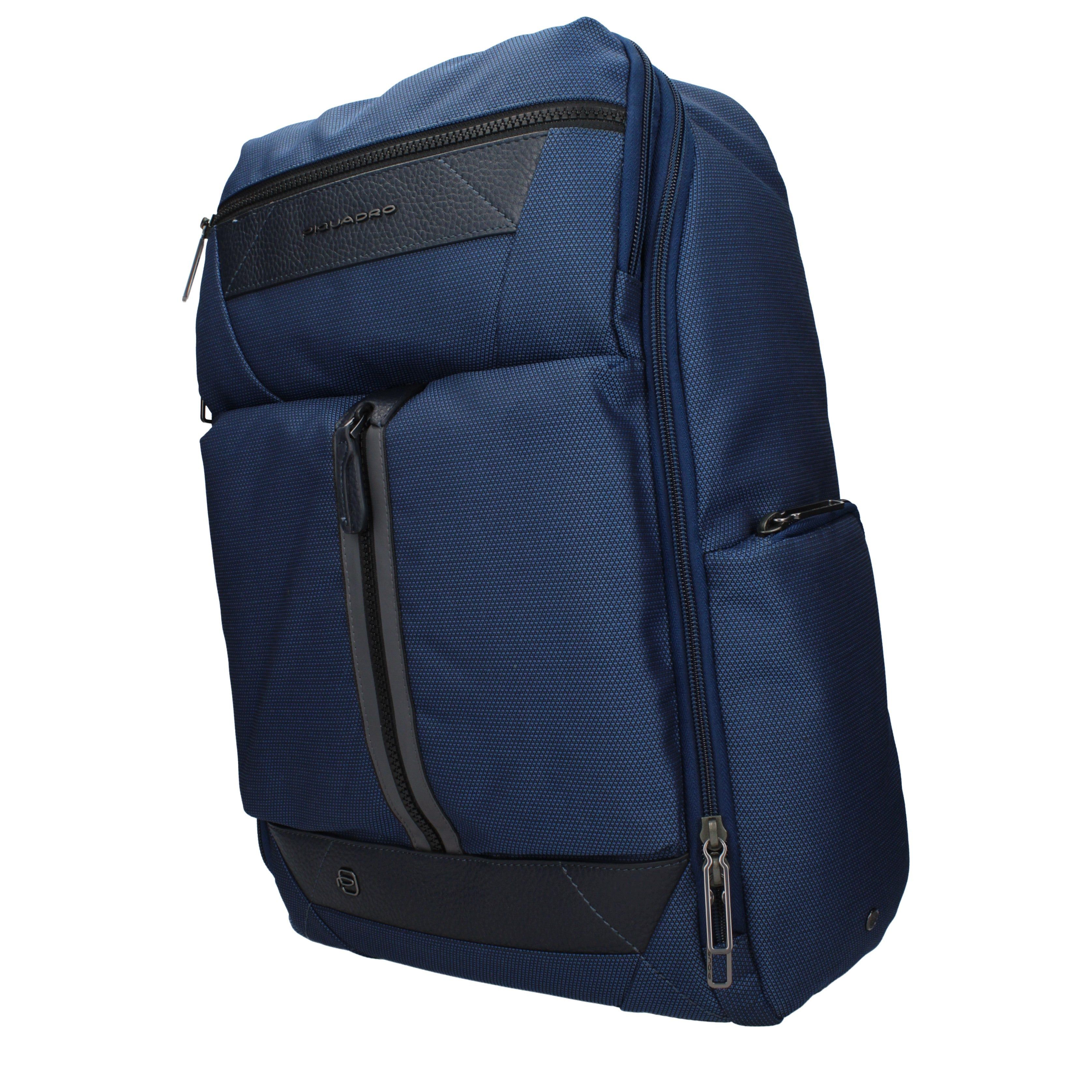 Piquadro Piquadro Backpacks and Bumbags Men Fabric Blue Size ONE SIZE - 2 Thumbnail