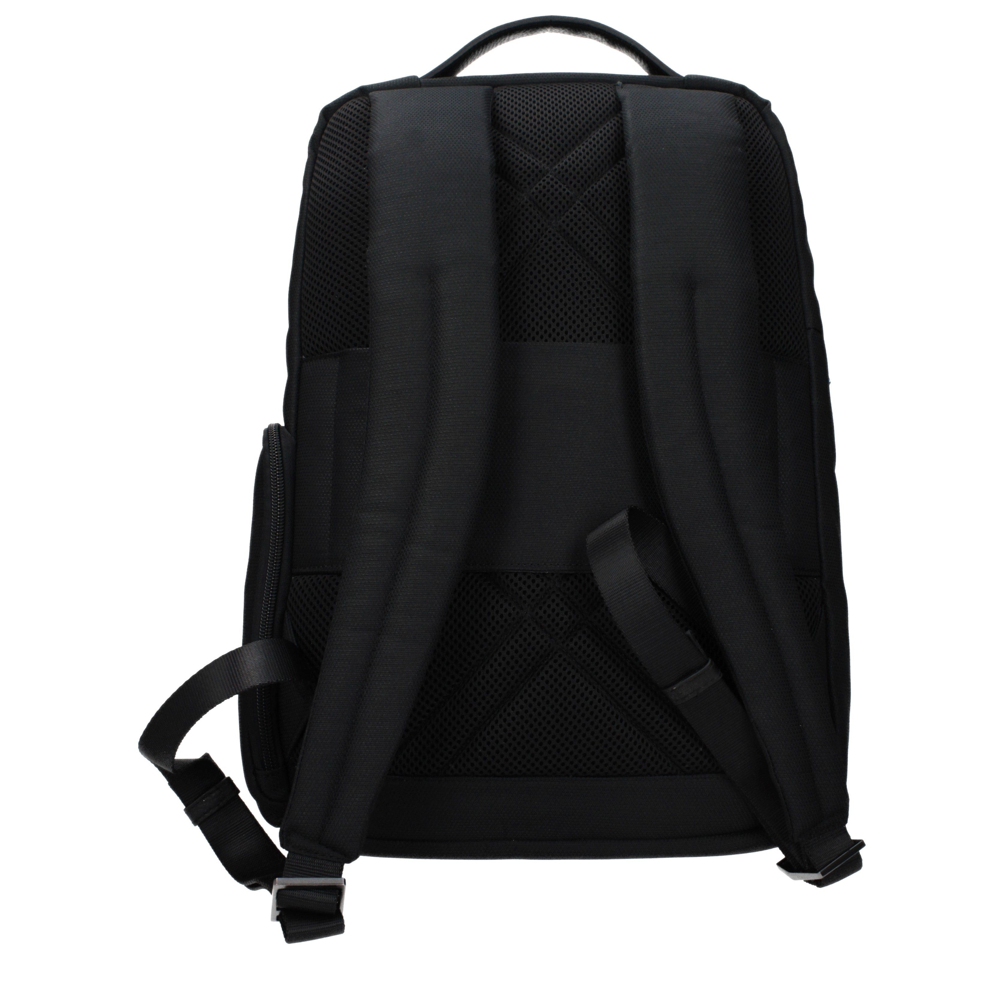 Piquadro Piquadro Backpacks and Bumbags Men Fabric Black Size ONE SIZE - 3 Thumbnail