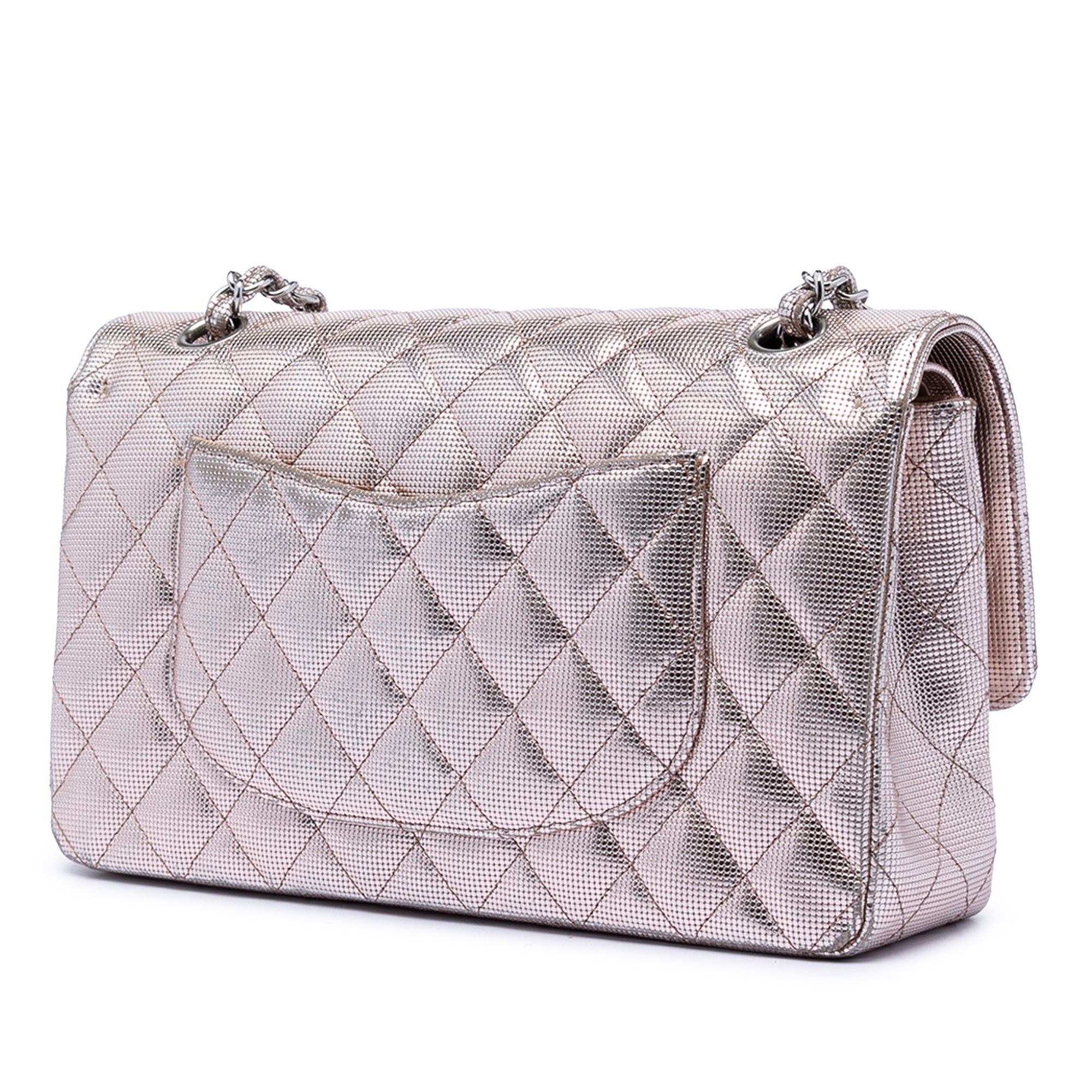 Chanel Medium Classic Calfskin Pixel Effect Double Flap Size ONE SIZE - 2 Thumbnail