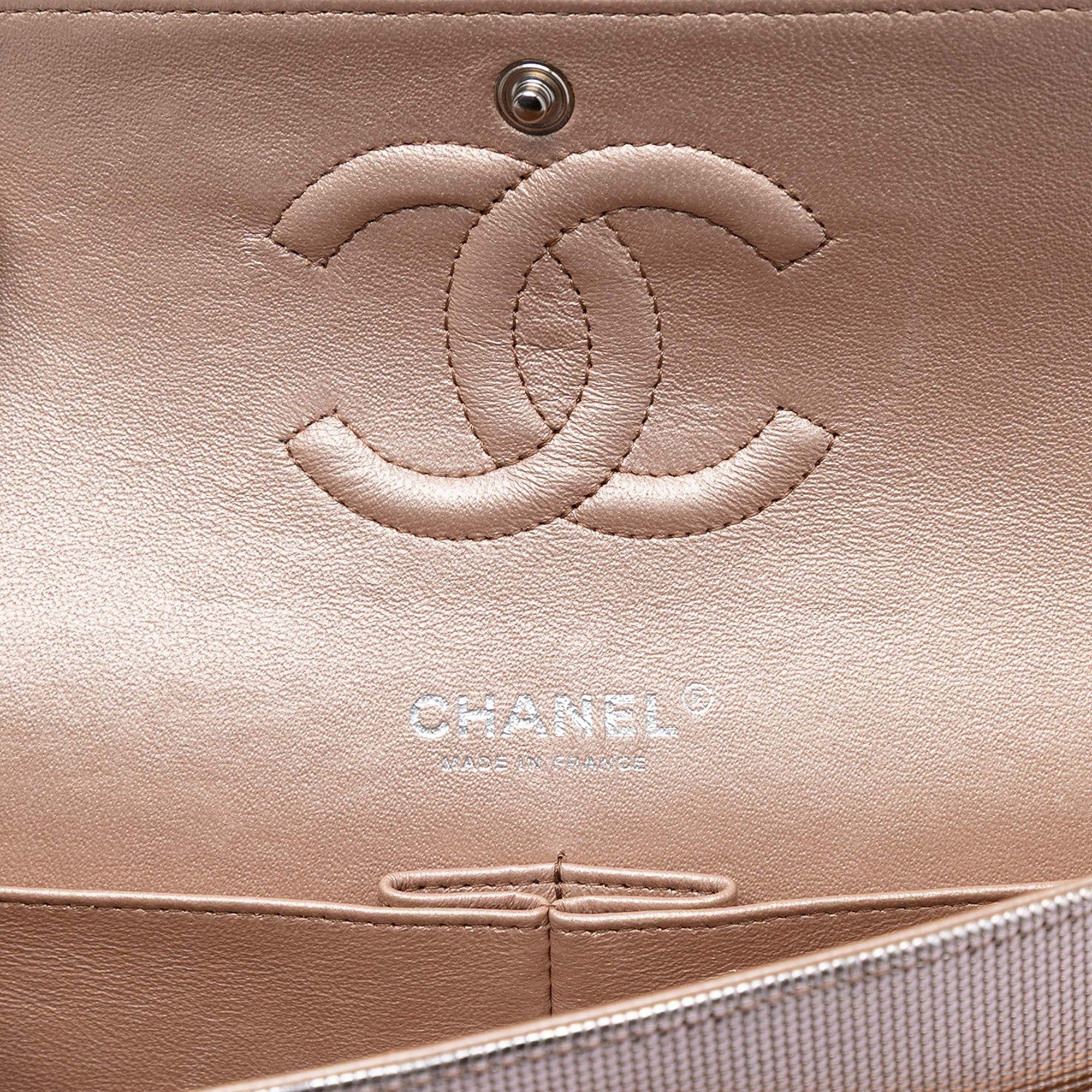 Chanel Medium Classic Calfskin Pixel Effect Double Flap Size ONE SIZE - 5 Thumbnail