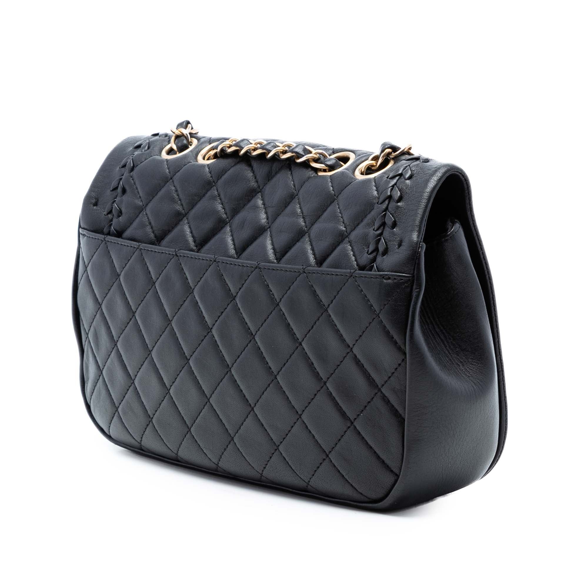 Chanel Quilted Lambskin Braided Saddle Flap Size ONE SIZE - 2 Thumbnail