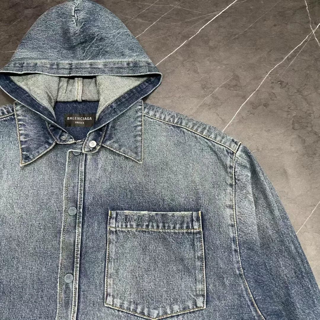 Balenciaga Balenciaga Denim Jacket 25 Women Size XS / US 0-2 / IT 36-38 - 3 Thumbnail