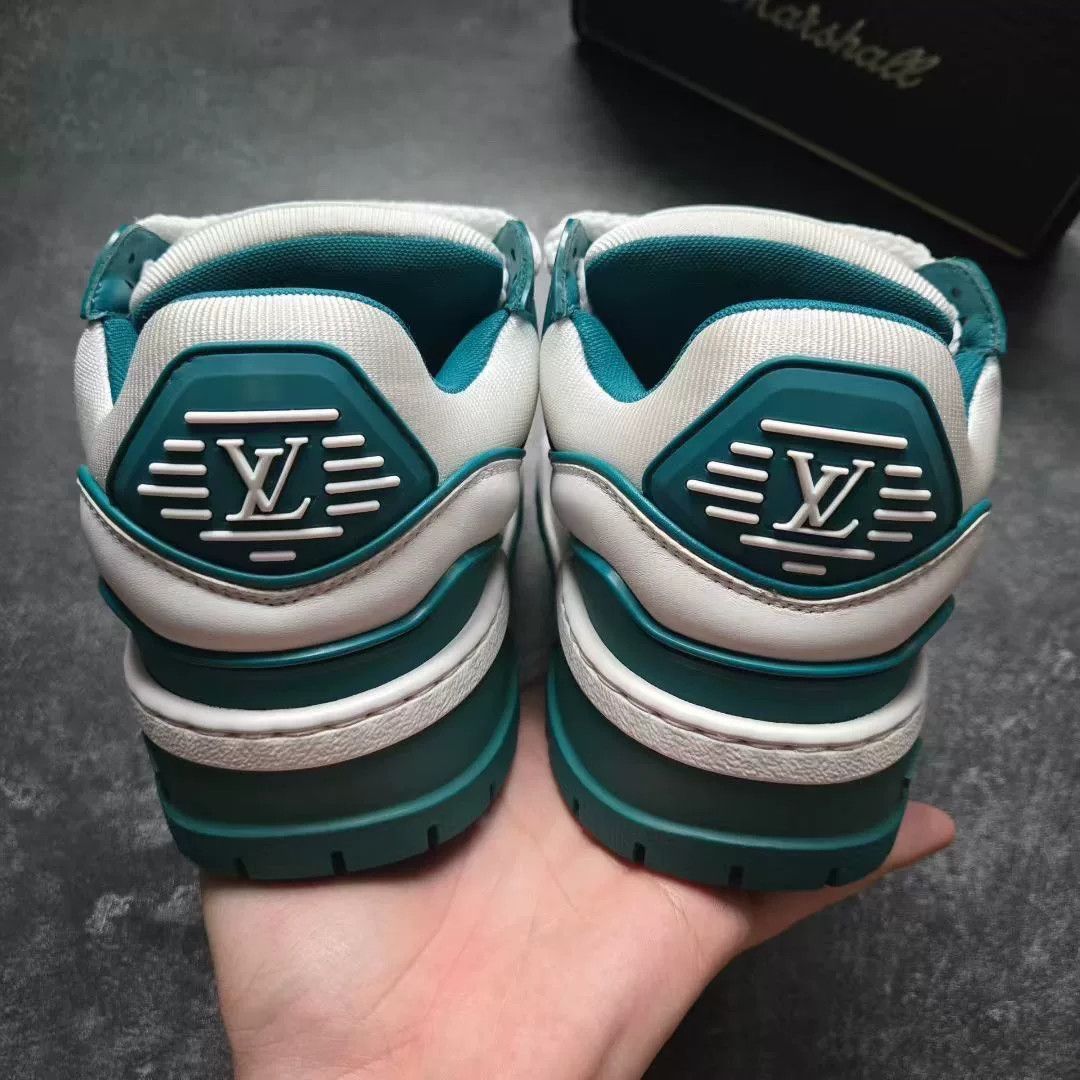 Louis Vuitton Louis Vuitton Training Green Lowtop Sneakers 36 Women Size US 6 / IT 36 - 6 Thumbnail