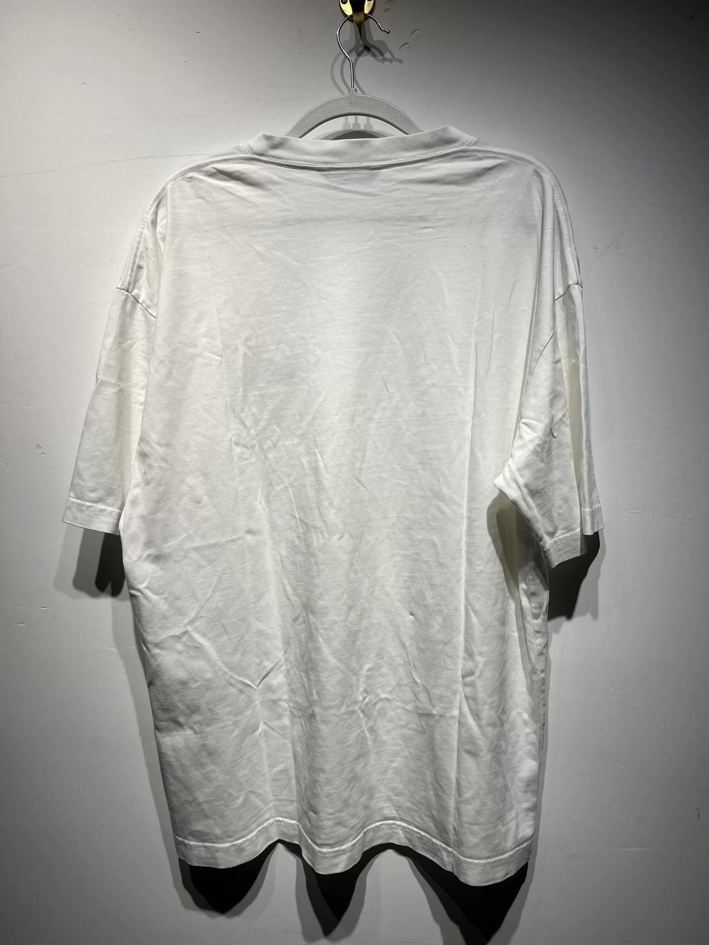 Balenciaga Balenciaga Oversized White T-Shirt S Men Size US S / EU 44-46 / 1 - 2 Thumbnail