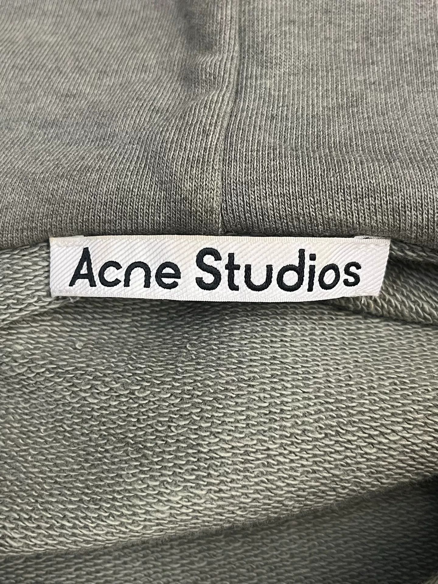 Acne Studios Acne Studios Distressed Green Hoodie XXS Women Size XXS / US 00 / IT 34 - 3 Thumbnail