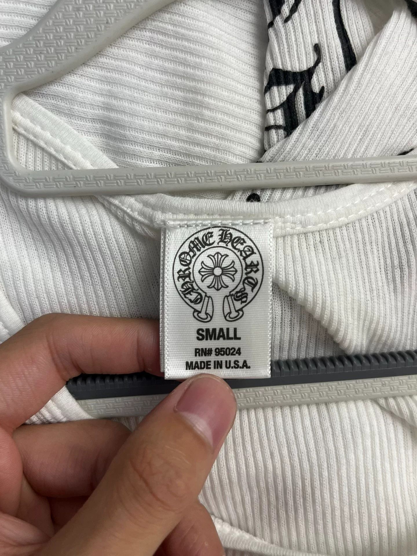 Chrome Hearts Chrome Hearts Printed White Tank Top S Women Size S / US 4 / IT 40 - 3 Thumbnail