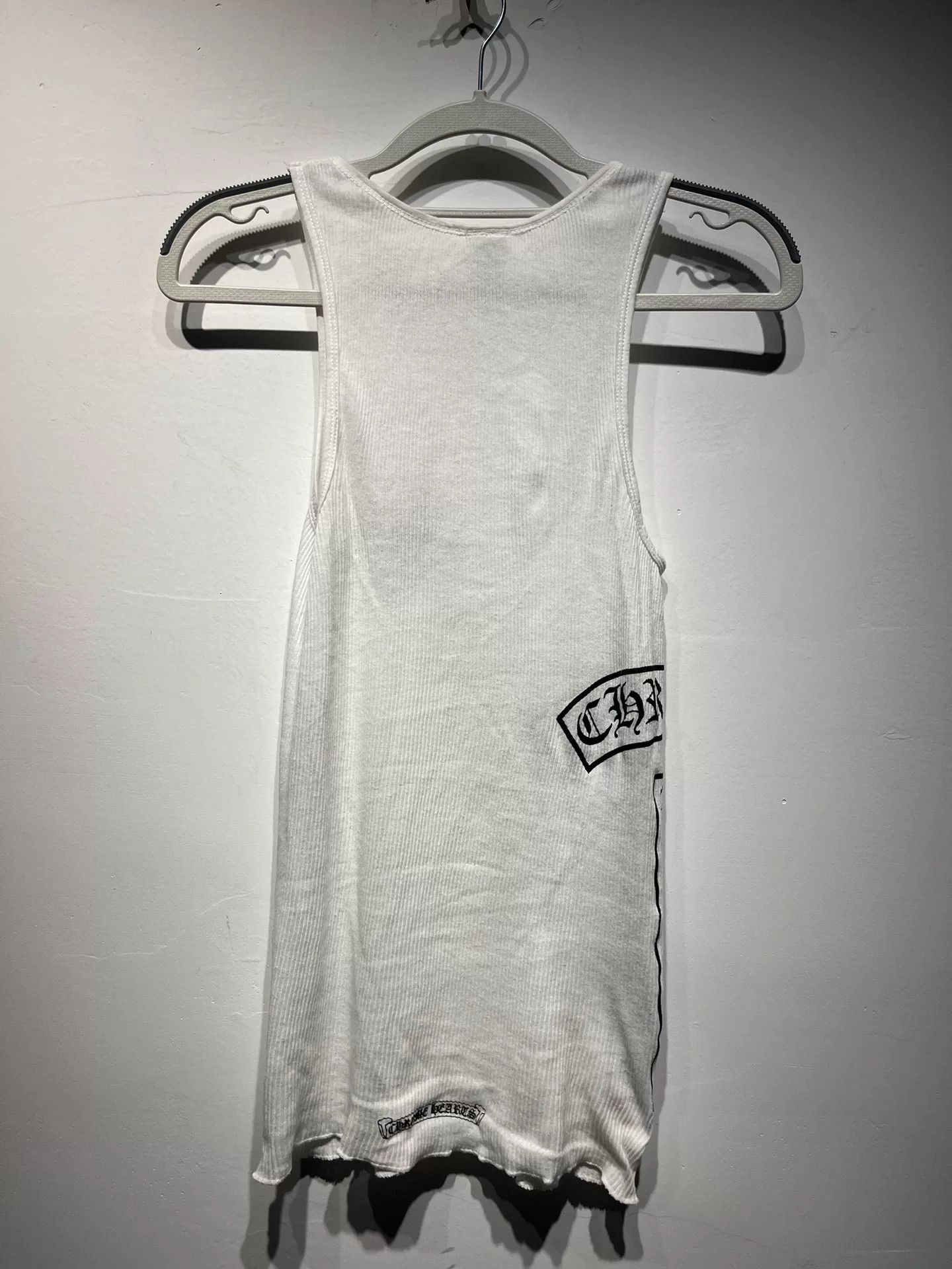 Chrome Hearts Chrome Hearts Printed White Tank Top S Women Size S / US 4 / IT 40 - 2 Thumbnail
