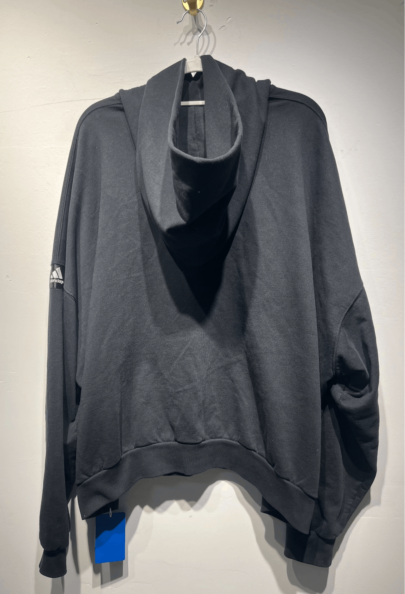 Balenciaga Balenciaga Retro Printed Black Hoodie 1 Men Size US XS / EU 42 / 0 - 2 Thumbnail
