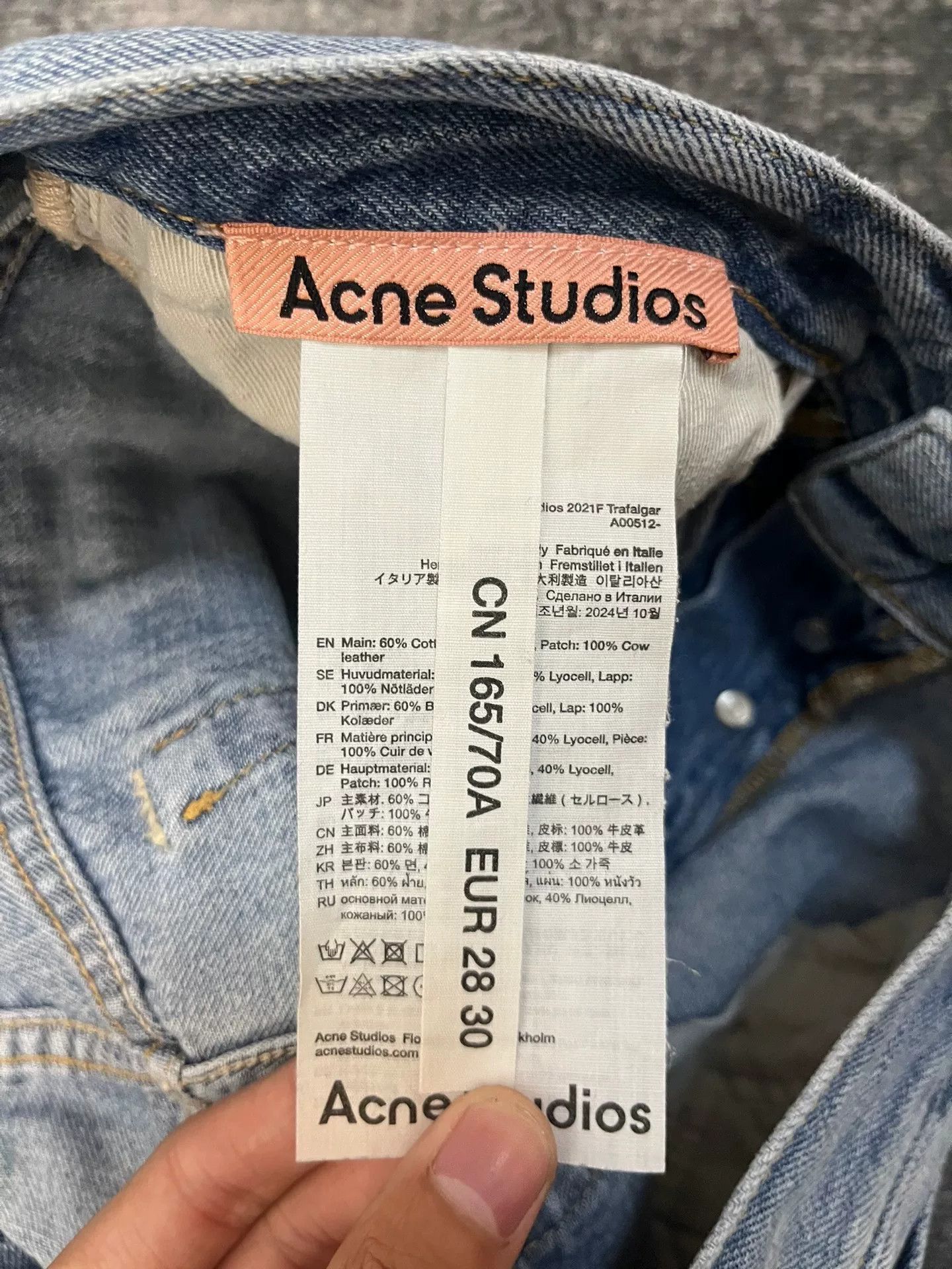 Acne Studios Acne Studios Washed Blue Jeans 28 Women Size 28" / US 6 / IT 42 - 3 Thumbnail