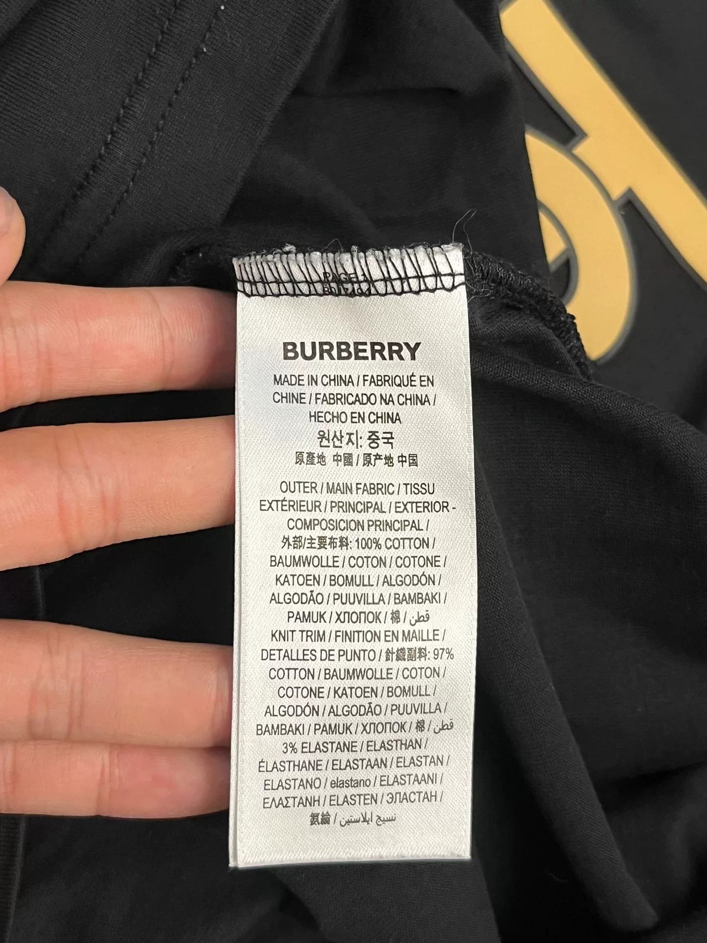 Burberry Burberry White T-Shirt XXS Men Size US XXS / EU 40 - 4 Thumbnail