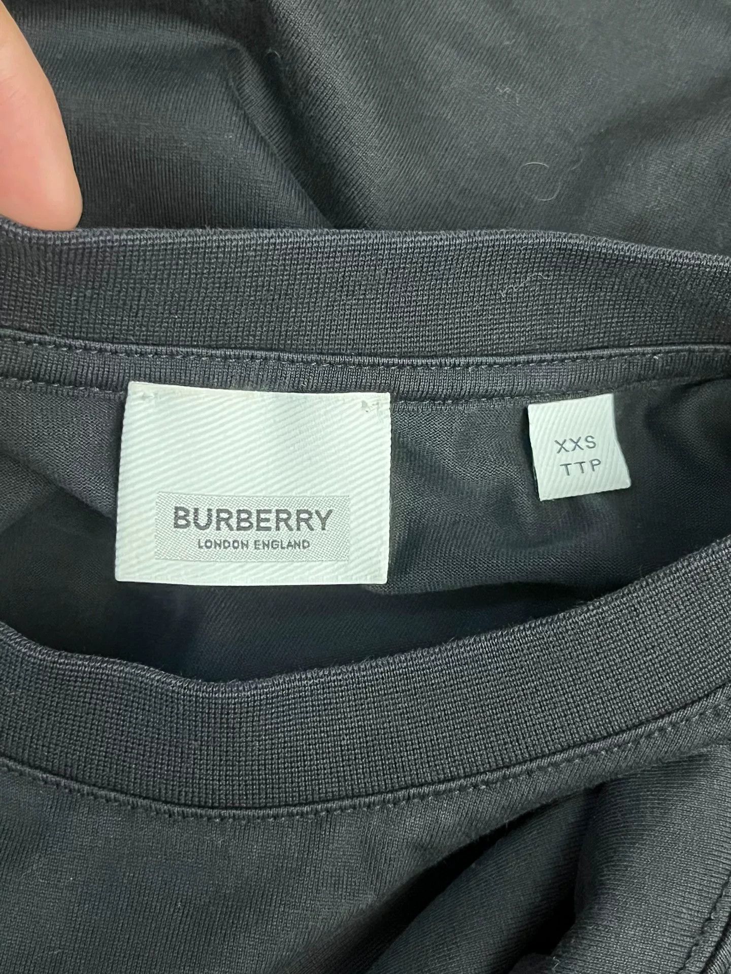 Burberry Burberry White T-Shirt XXS Men Size US XXS / EU 40 - 3 Thumbnail