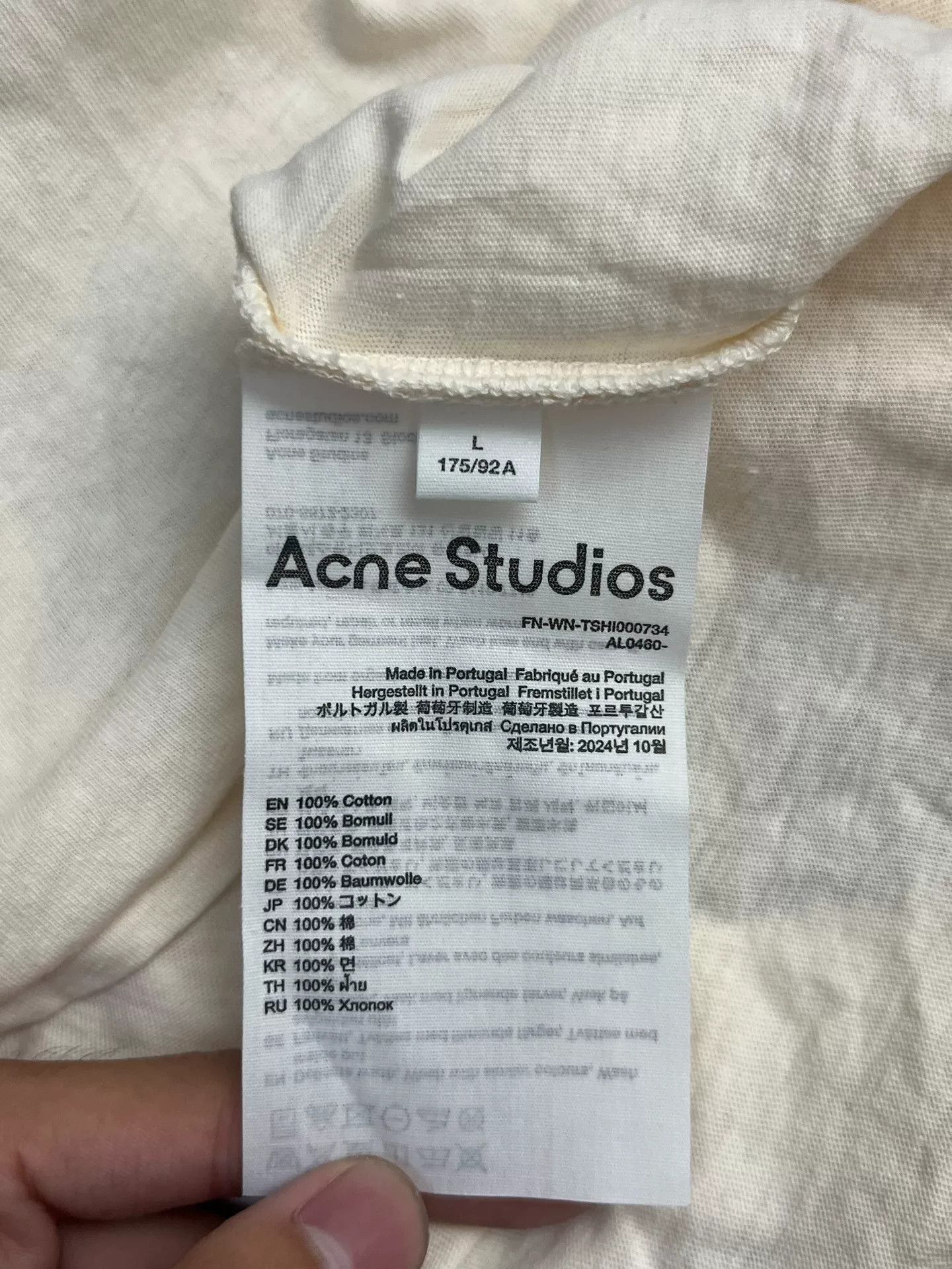 Acne Studios Acne Studios Retro Printed T-Shirt L Women Size L / US 10 / IT 46 - 4 Thumbnail
