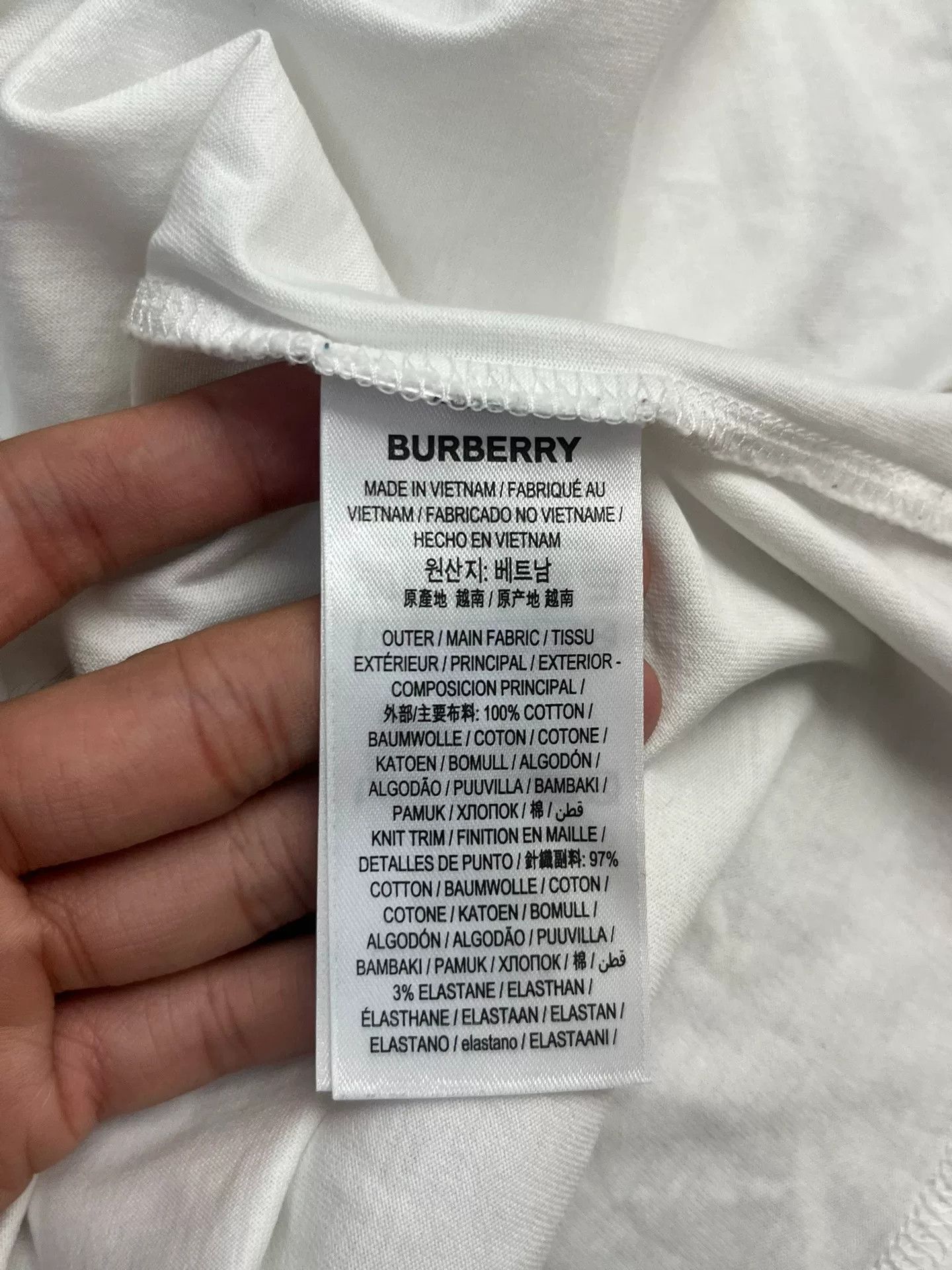 Burberry Burberry Retro Embroidered T-Shirt XS Women Size XS / US 0-2 / IT 36-38 - 4 Thumbnail
