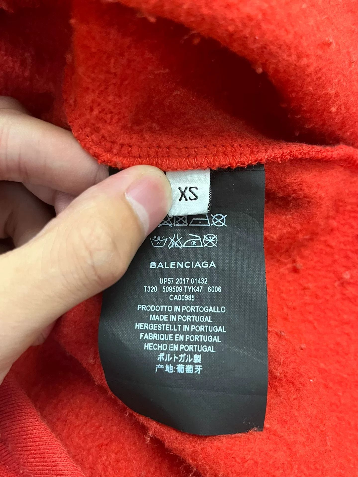 Balenciaga Balenciaga Printed Multi Hoodie XS Women Size XS / US 0-2 / IT 36-38 - 4 Thumbnail