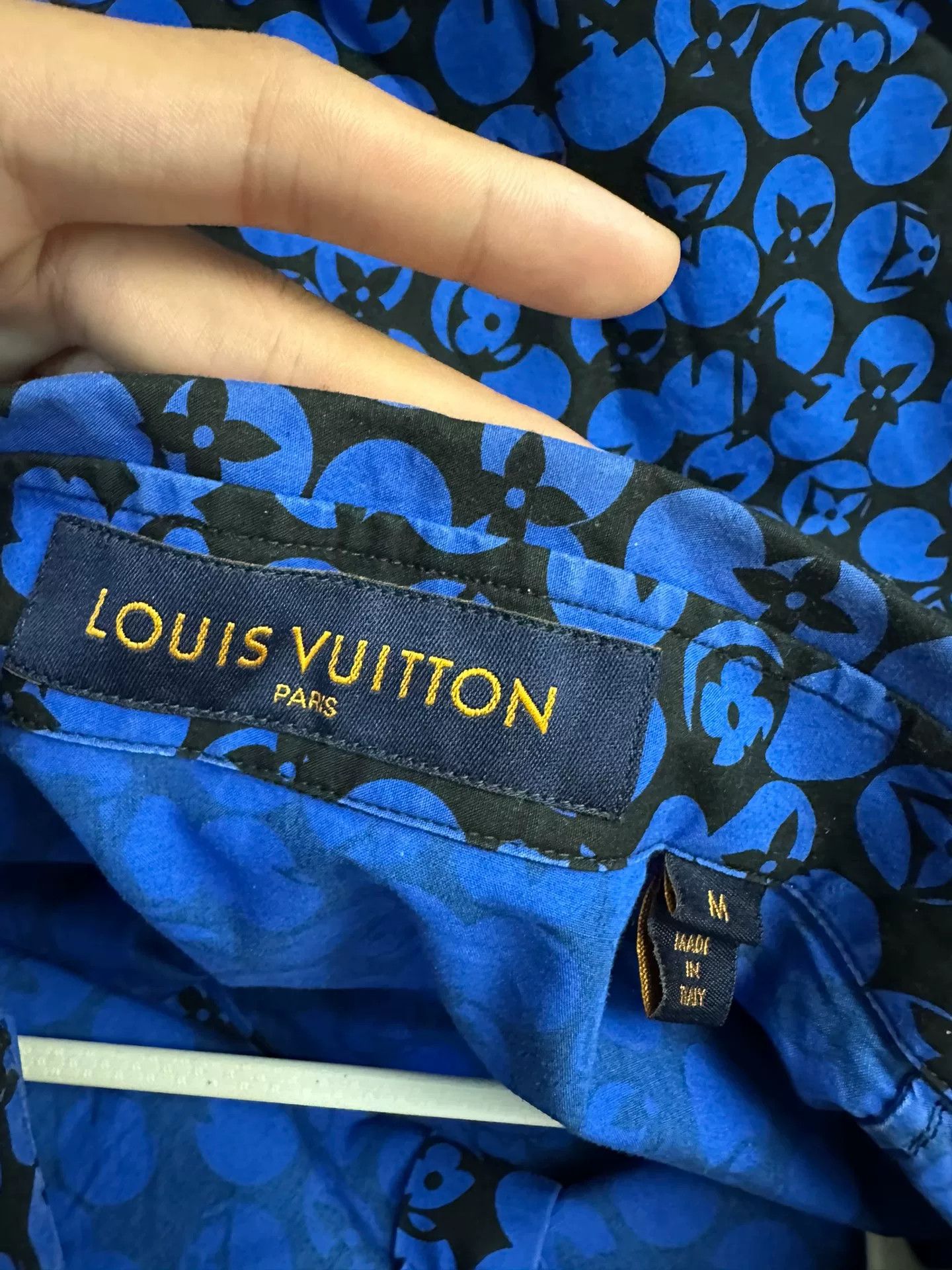 Louis Vuitton Louis Vuitton Retro Blue Shirt M Men Size US M / EU 48-50 / 2 - 3 Thumbnail