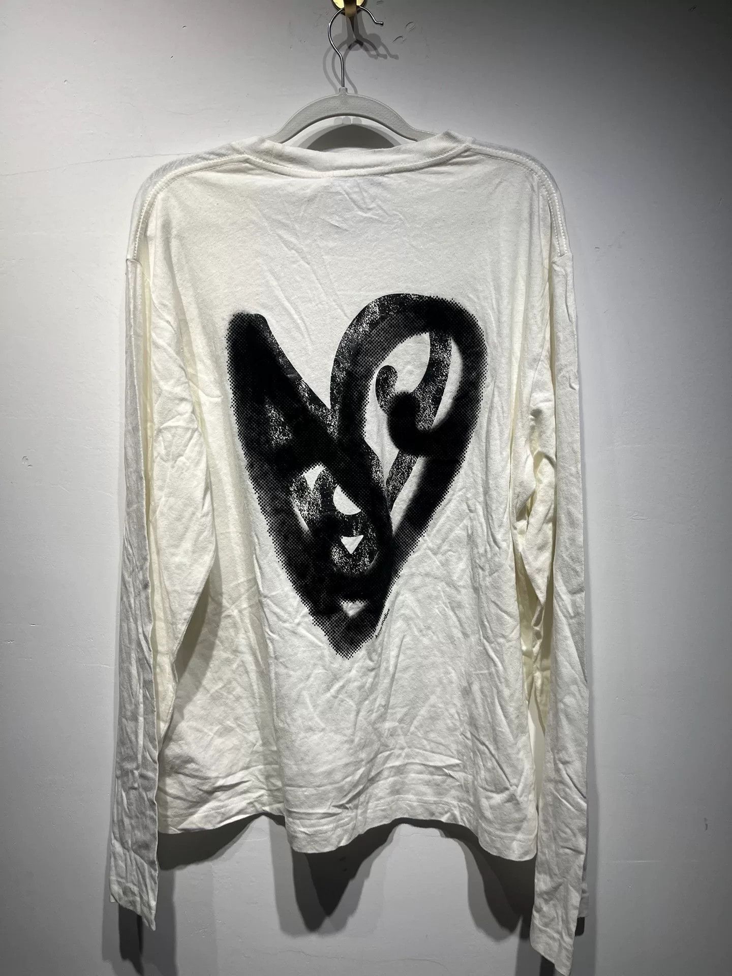 Acne Studios Acne Studios Printed Graphic White T-Shirt S Women Size S / US 4 / IT 40 - 2 Thumbnail