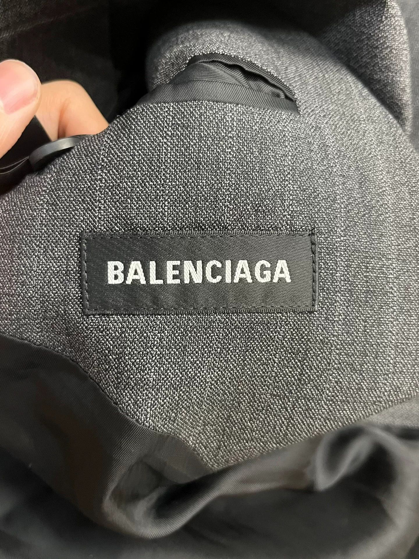 Balenciaga Balenciaga Formal Gray Suit 44 Men Size 40R - 4 Thumbnail
