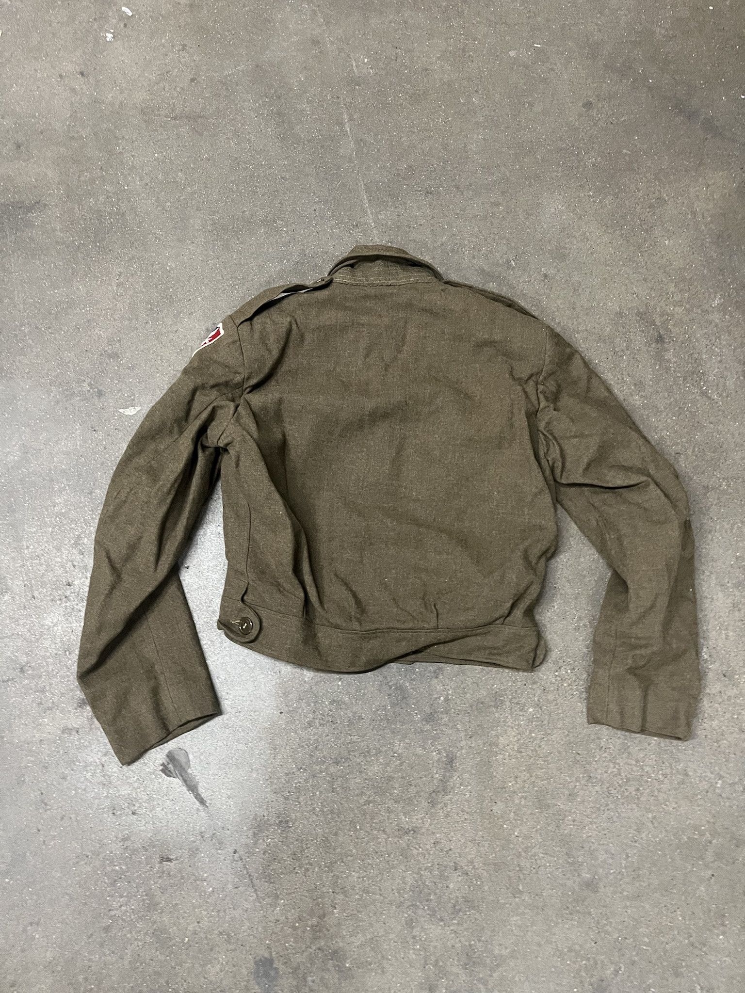 Vintage Vintage 1980s Military Wool Jacket Size 38 R Size US S / EU 44-46 / 1 - 3 Thumbnail
