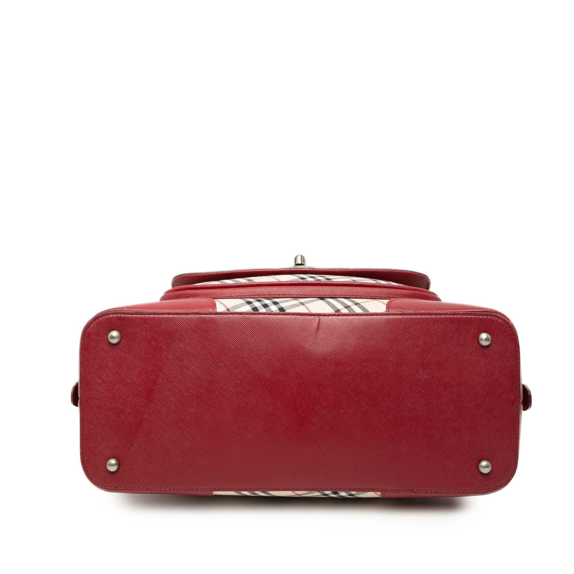 Burberry Nova Check Canvas Handbag Size ONE SIZE - 3 Thumbnail