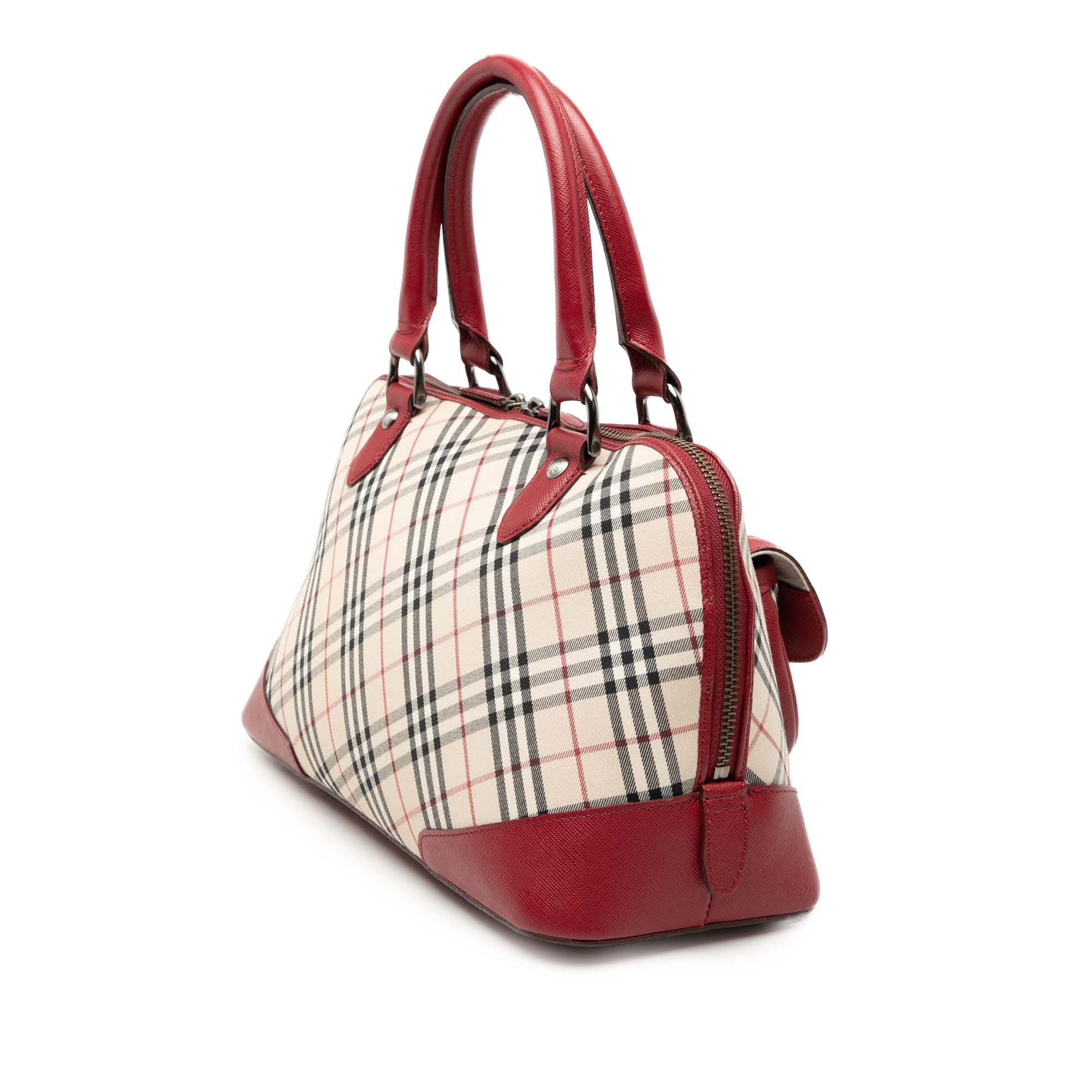 Burberry Nova Check Canvas Handbag Size ONE SIZE - 2 Thumbnail