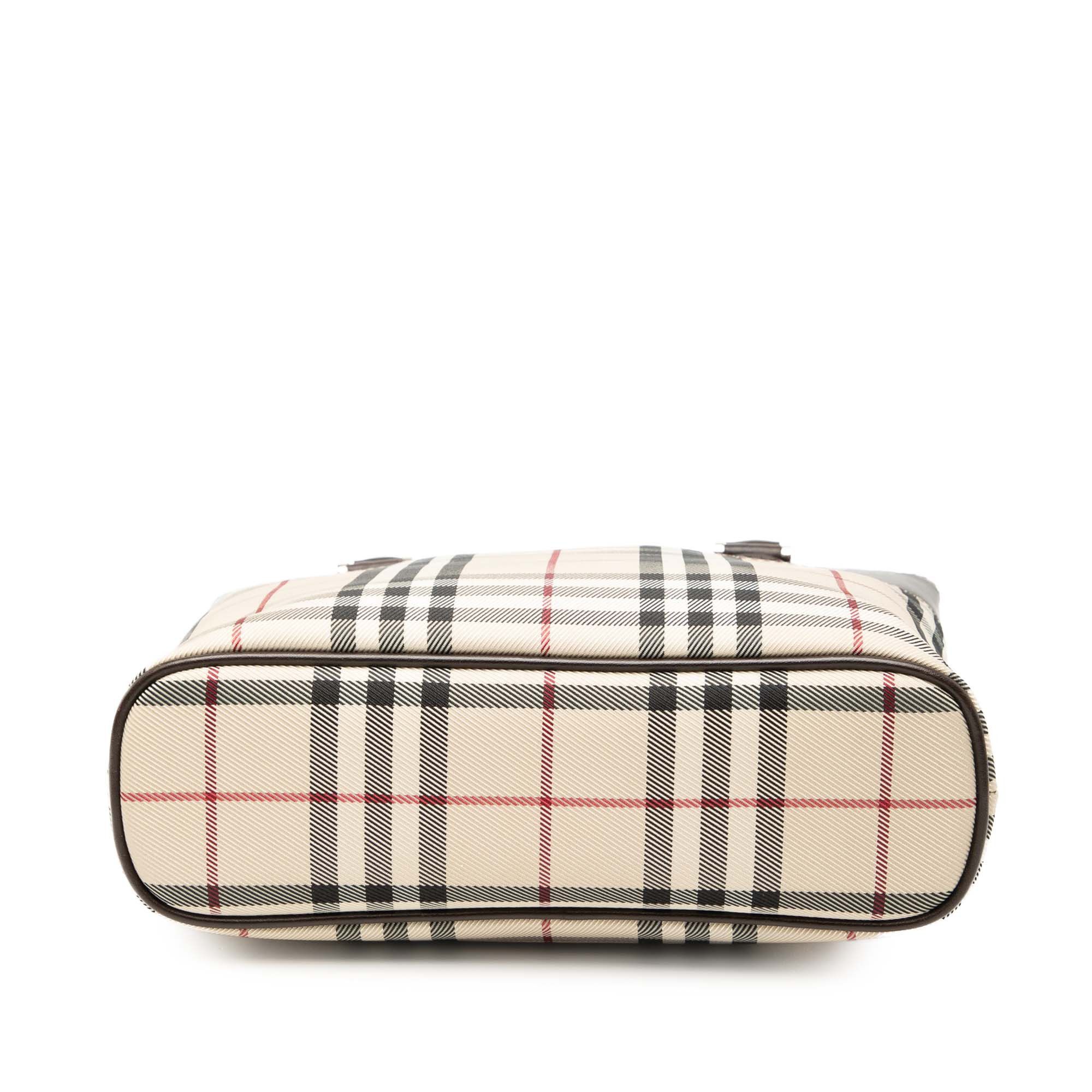 Burberry House Check Canvas Tote Size ONE SIZE - 3 Thumbnail