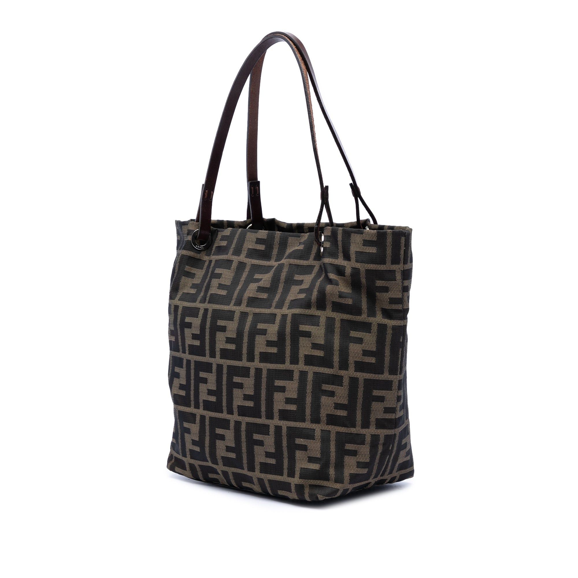 Fendi Zucca Canvas Handbag Size ONE SIZE - 2 Thumbnail