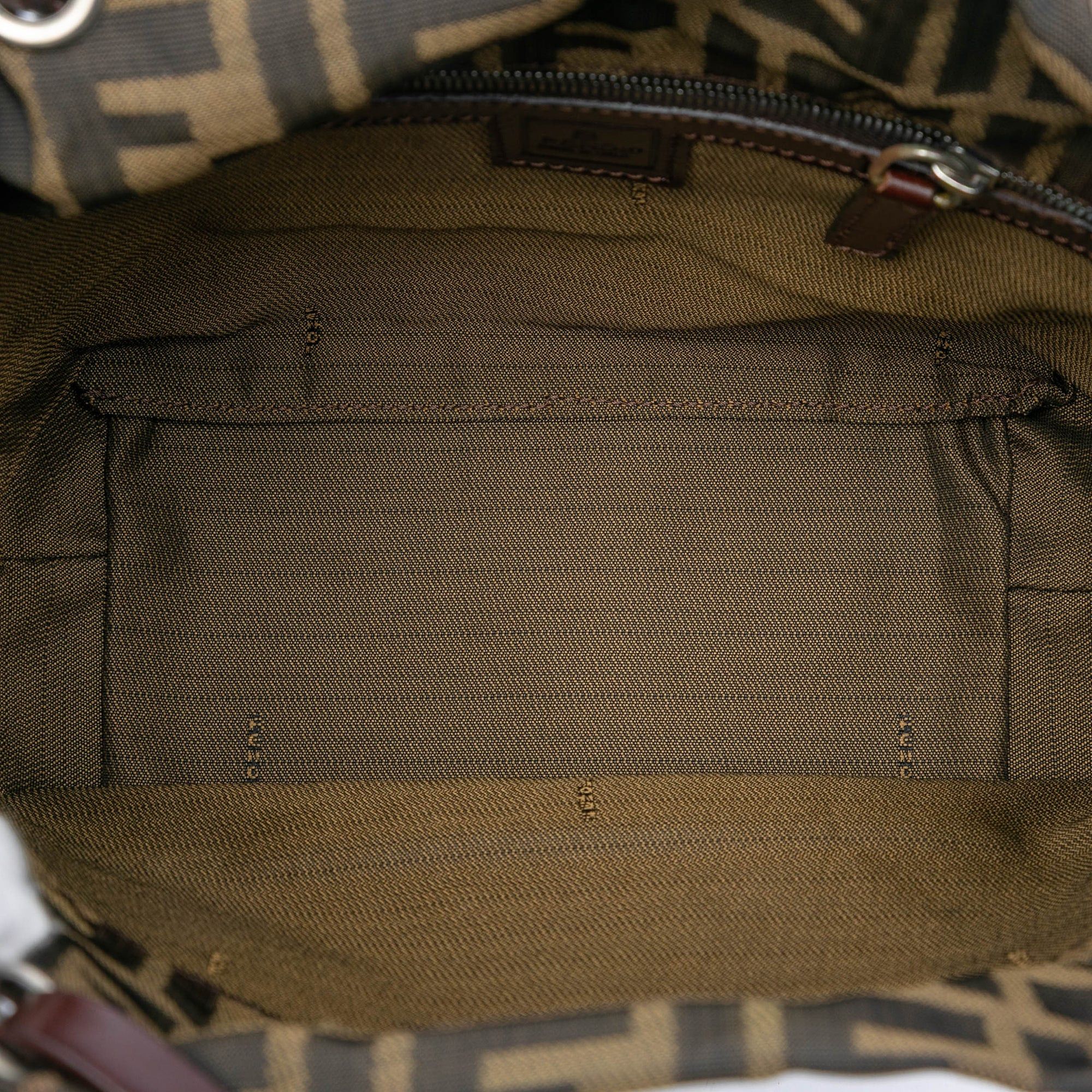 Fendi Zucca Canvas Handbag Size ONE SIZE - 4 Thumbnail