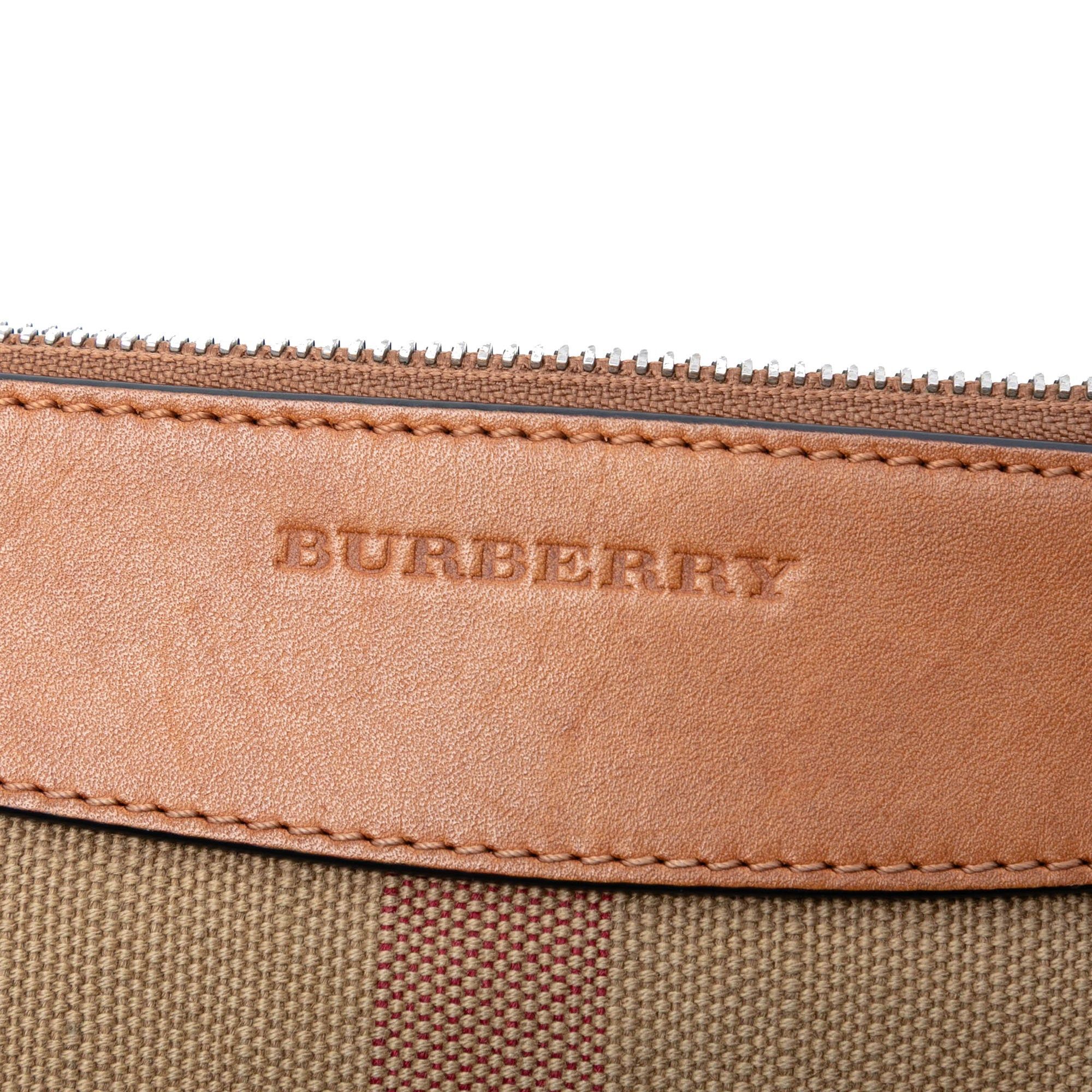 Burberry Mega Check Canvas Peyton Crossbody Size ONE SIZE - 6 Thumbnail