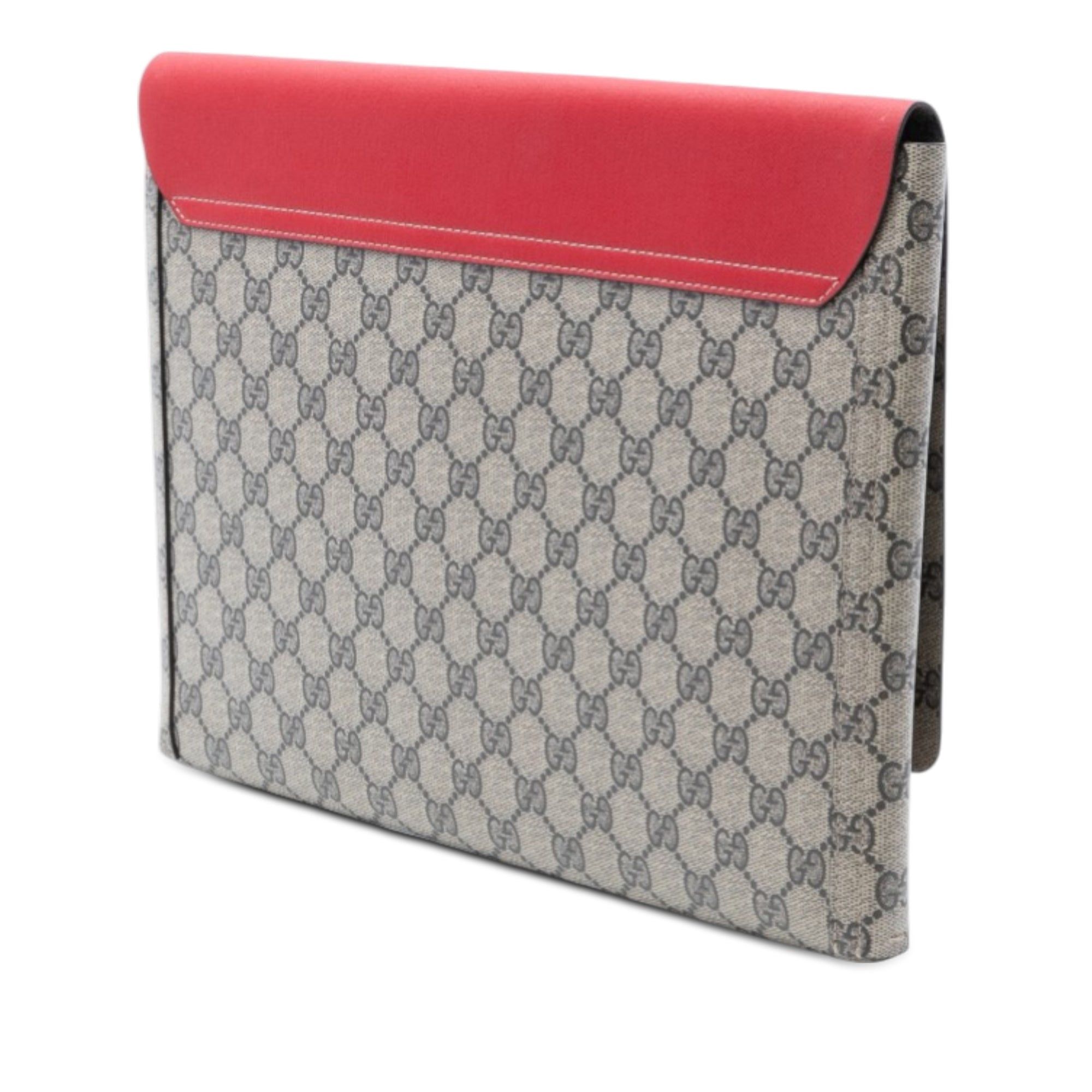 Gucci GG Supreme No Longer Not Yet Clutch Size ONE SIZE - 2 Thumbnail